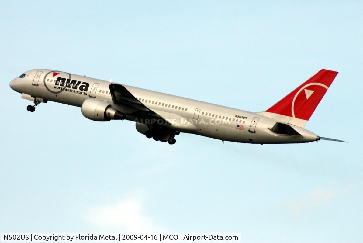 N502US, 1985 Boeing 757-251 C/N 23191, Northwest 757-200