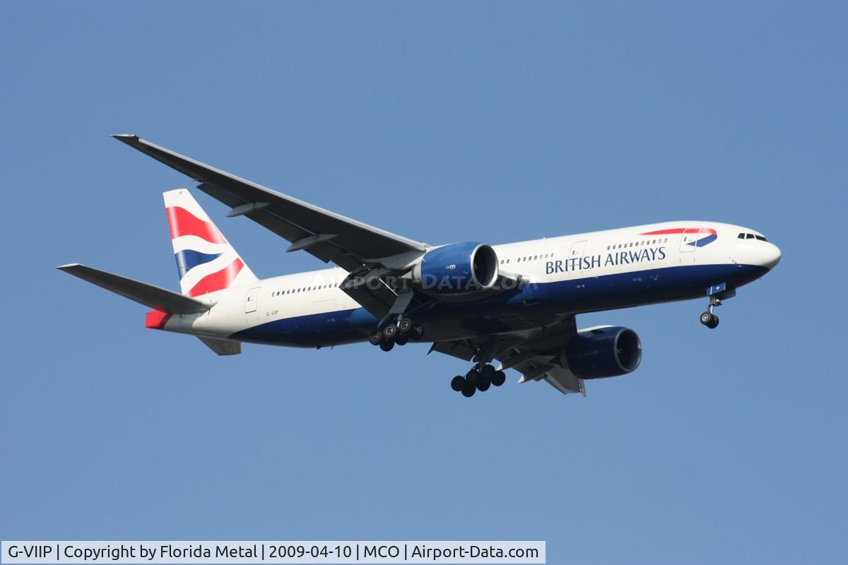 G-VIIP, 1999 Boeing 777-236 C/N 29321, British 777-200