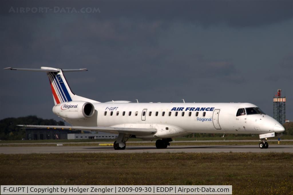 F-GUPT, 2000 Embraer ERJ-145LR (EMB-145LR) C/N 145294, A bientot en Leipzig!