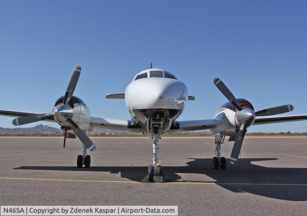 N46SA, 1973 Swearingen SA-226T Merlin IIIA C/N T-231, Casa Grande Airport
