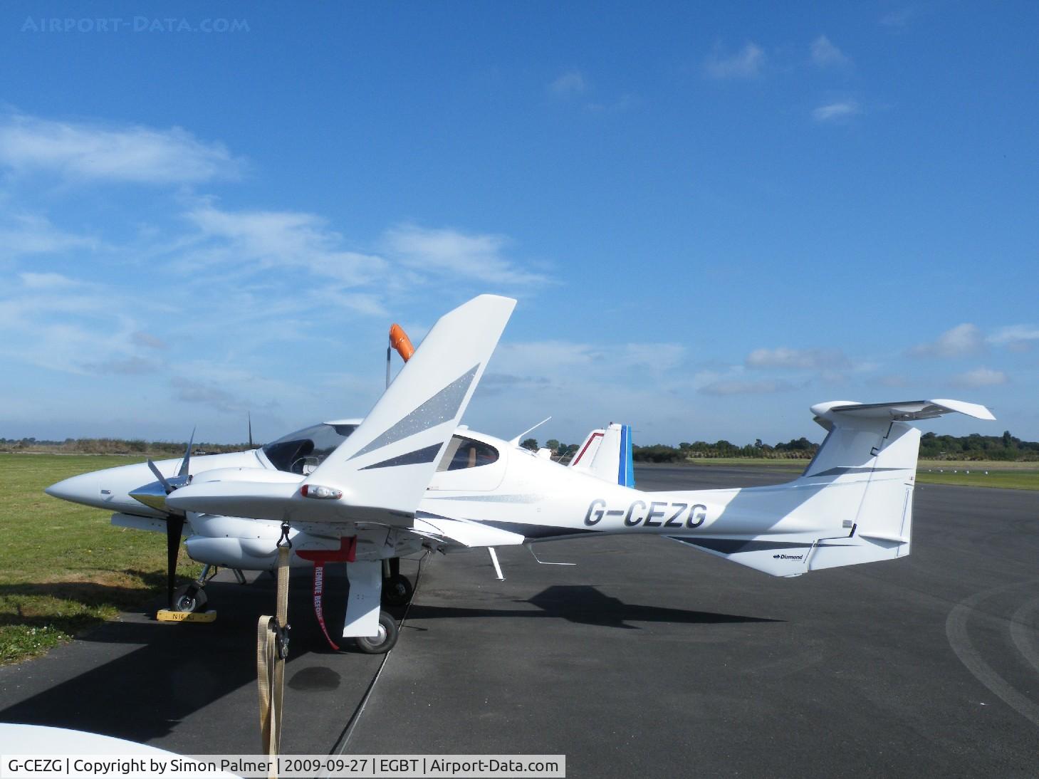 G-CEZG, 2008 Diamond DA-42 Twin Star C/N 42.330, Diamond DA42 at Turweston