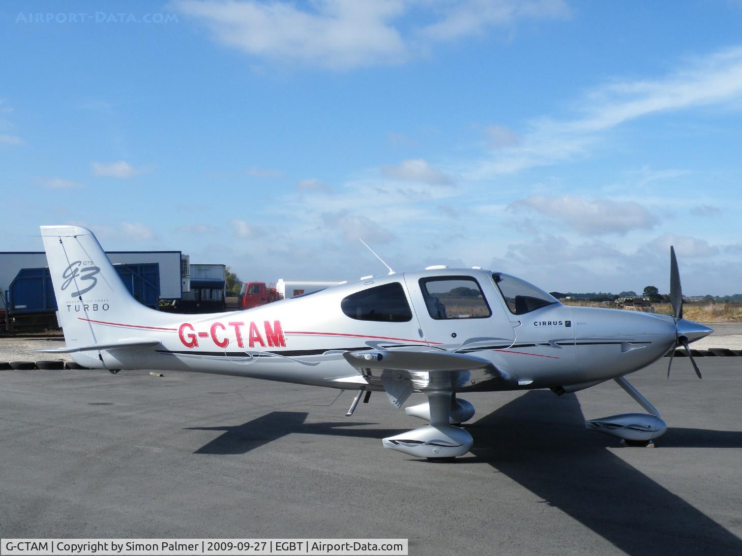 G-CTAM, 2007 Cirrus SR22 G3 GTS Turbo C/N 2740, Cirrus SR22 at Turweston