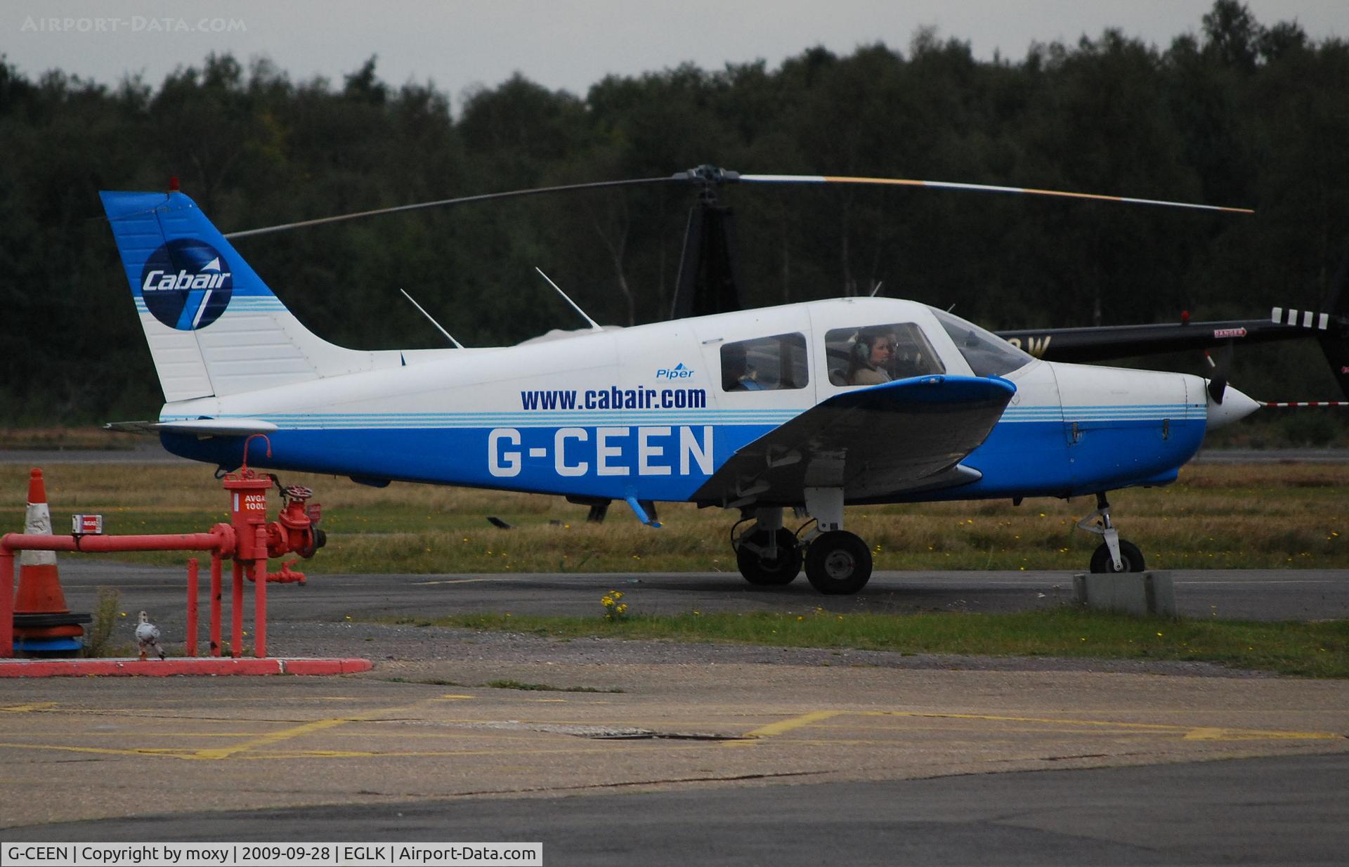 G-CEEN, 1990 Piper PA-28-161 Cadet C/N 2841293, Piper PA-28-161 at Blackbushe