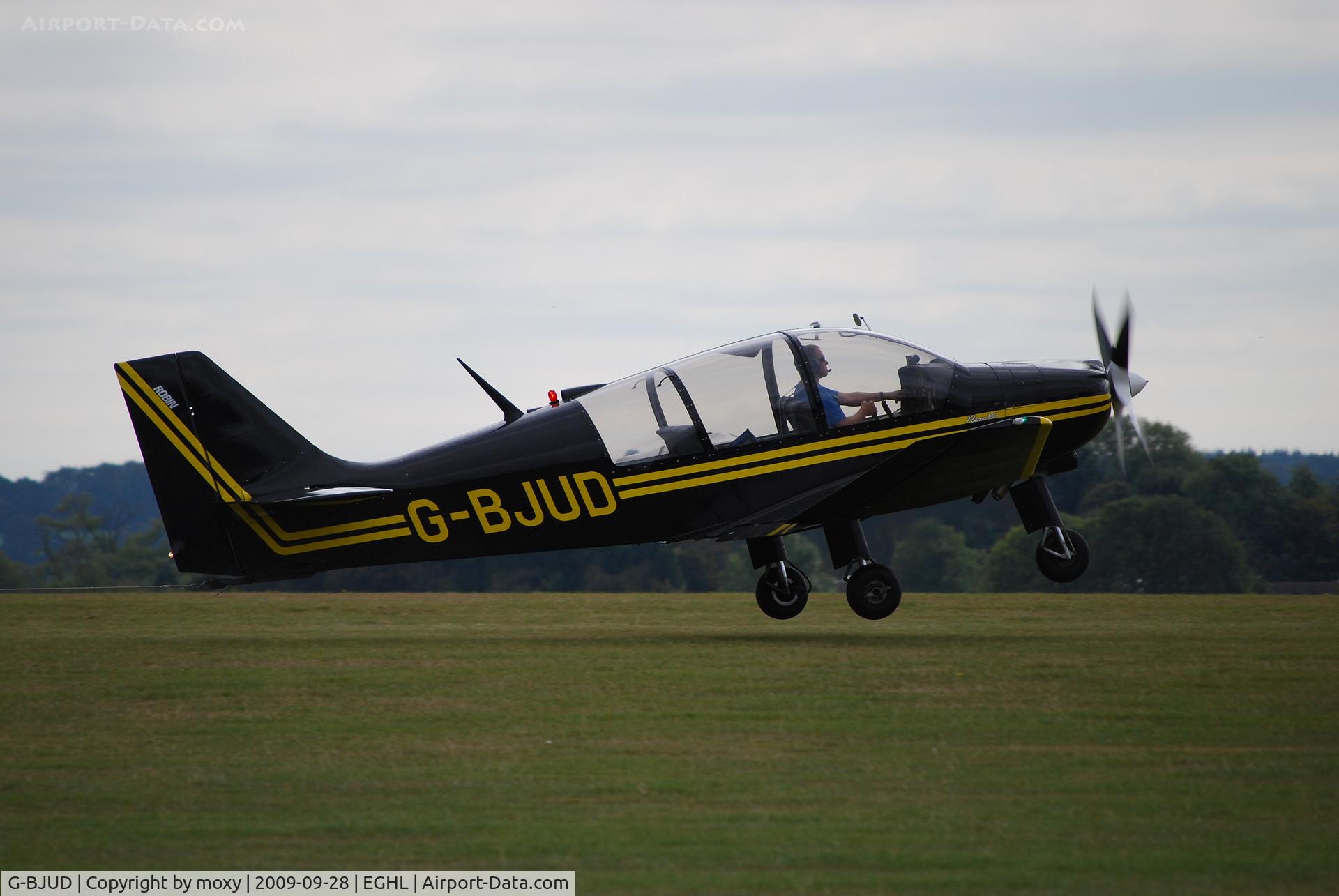 G-BJUD, 1973 Robin DR-400-180R Remorqueur Regent C/N 870, ROBIN DR400/180R glider towing at Lasham