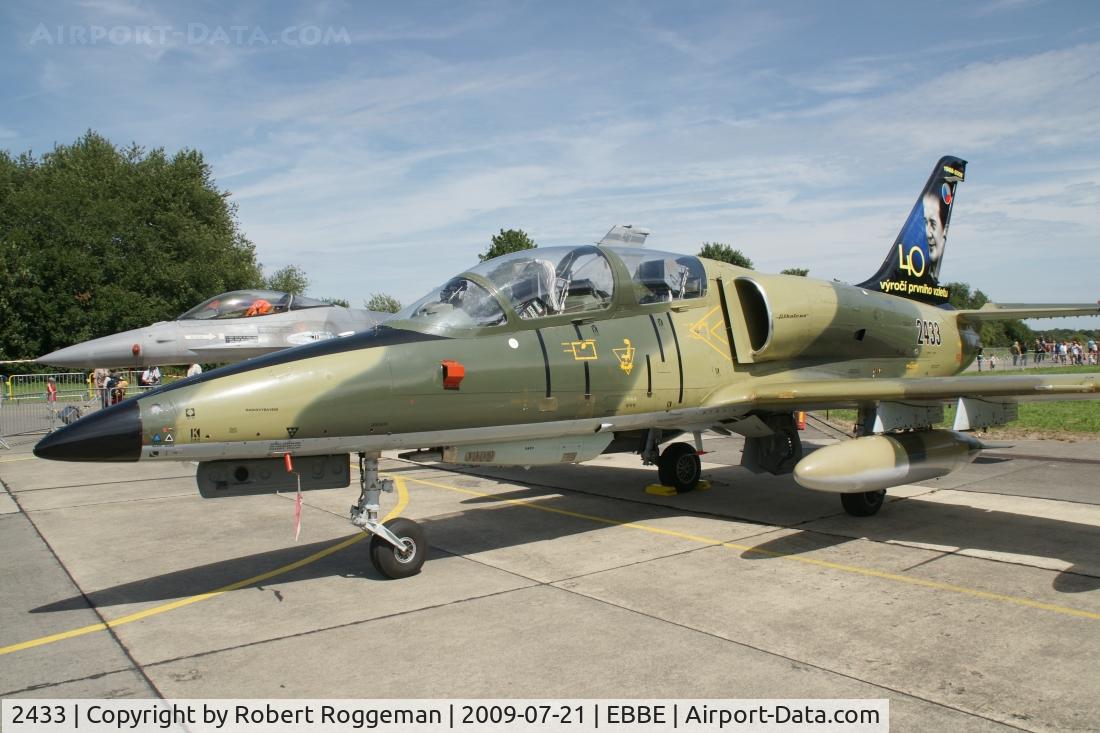 2433, 1982 Aero L-39ZA Albatros C/N 232433, Aero L-39 Albatros.Czech Air Force.Special paint.40th anniversary of the first flight.Open door Beauvechain.