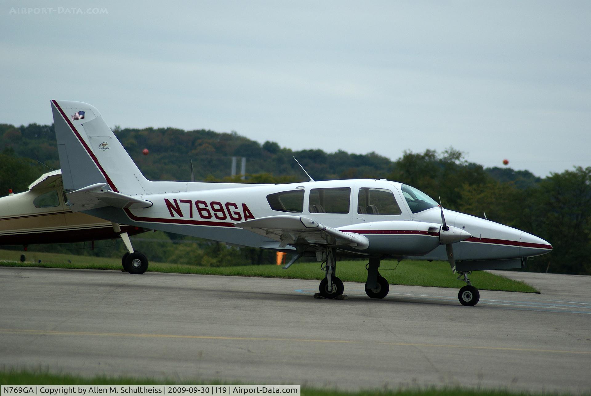 N769GA, 1978 Grumman American GA-7 Cougar C/N GA7-0056, 1978 Grumman GA-7