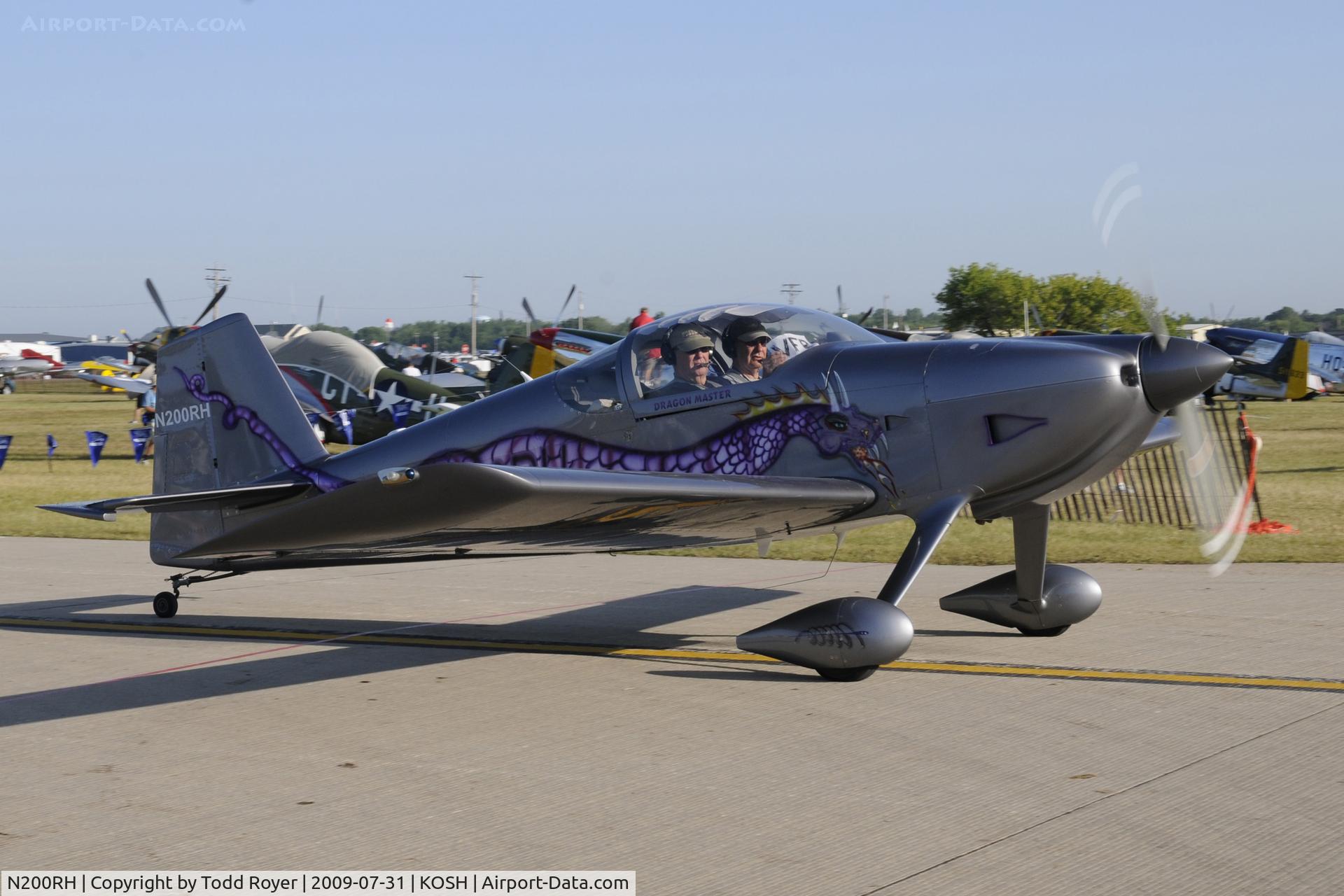 N200RH, 1998 Vans RV-6 C/N 21358, Taxi for departure