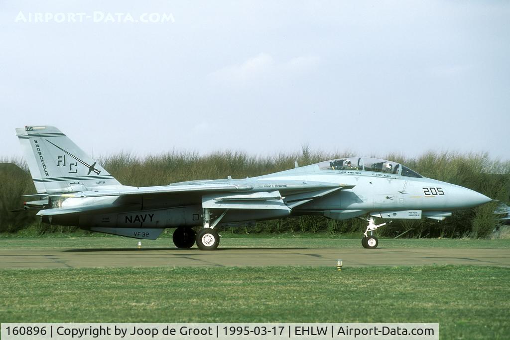 160896, Grumman F-14A-105-GR Tomcat C/N 325, Participant of the 1995 Dutch Weapons Instructors Course (DWIC).