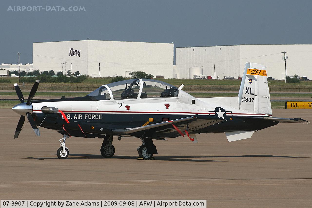 07-3907, 2007 Raytheon T-6A Texan II C/N PT-466, USAF T-6A Texan at Alliance Forth Worth