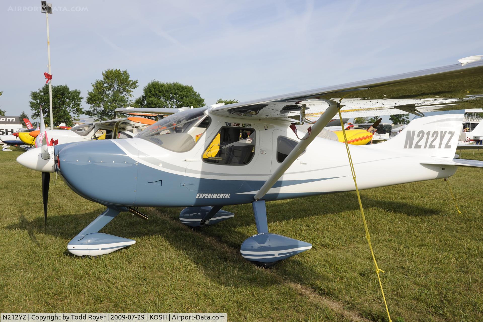 N212YZ, 2007 Glasair GS-2 Sportsman C/N 7174, Oshkosh EAA Fly-in 2009