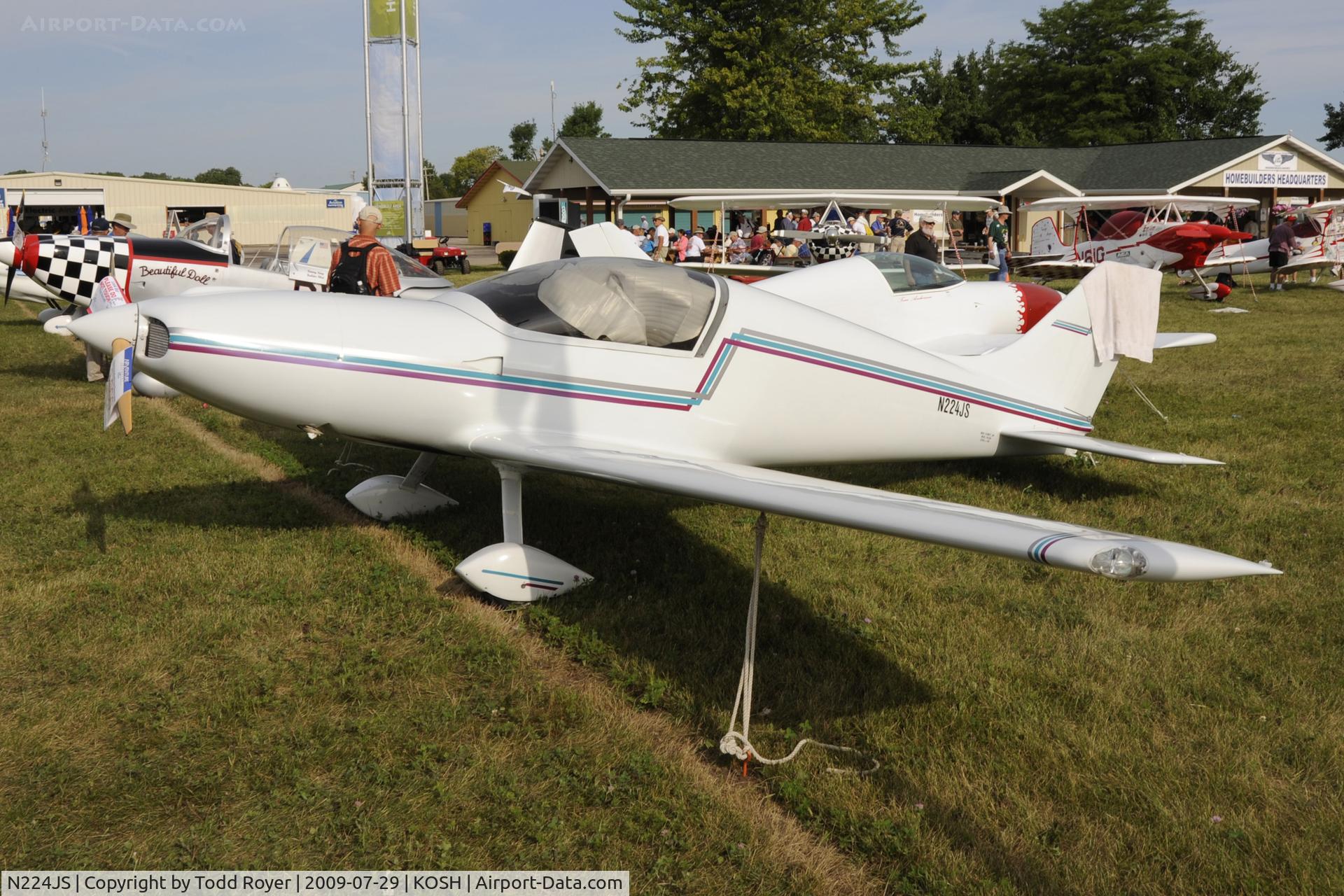 N224JS, 1994 Aero Designs Pulsar C/N 304, Oshkosh EAA Fly-in 2009