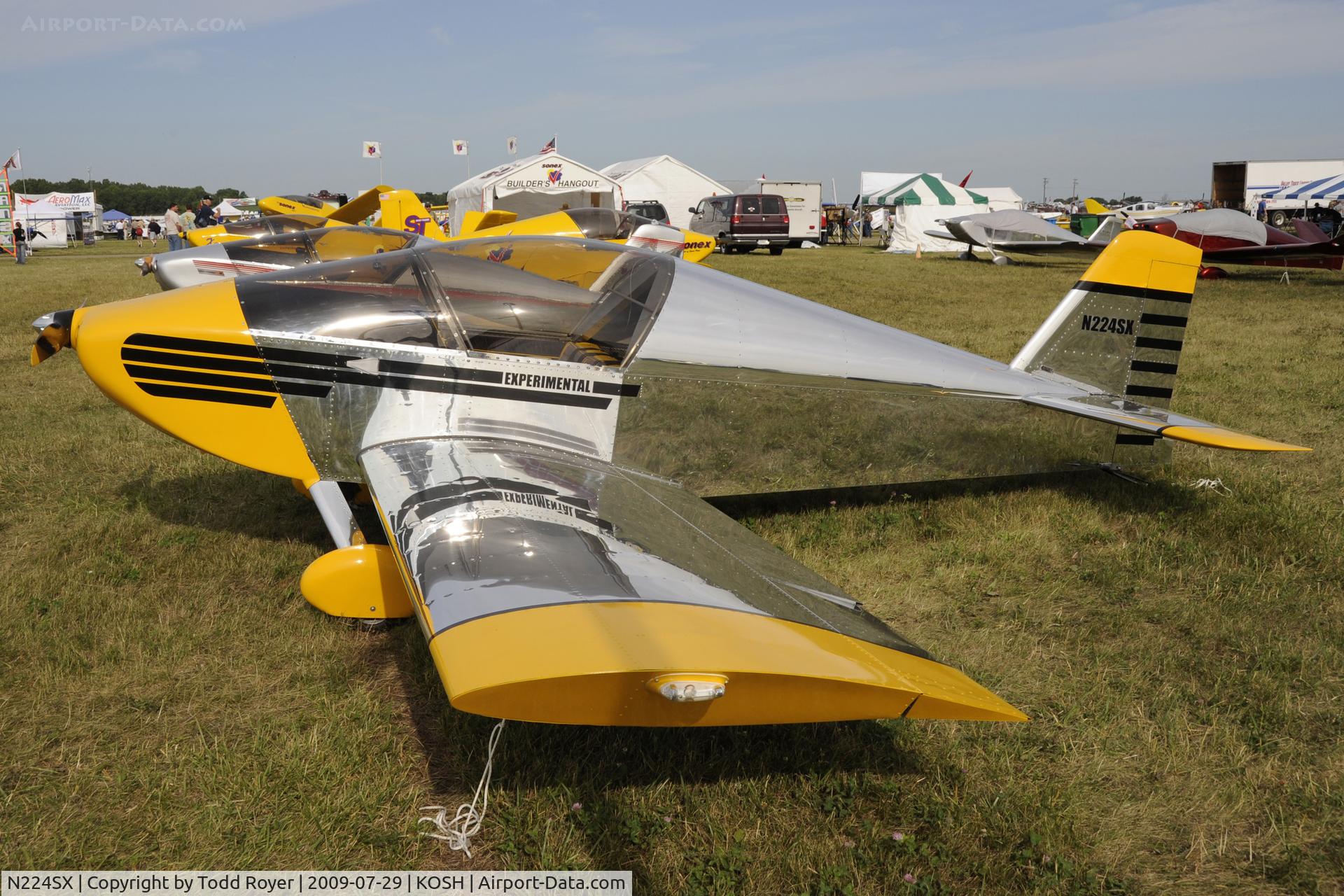 N224SX, 2005 Sonex Sonex C/N R-1001, Oshkosh EAA Fly-in 2009