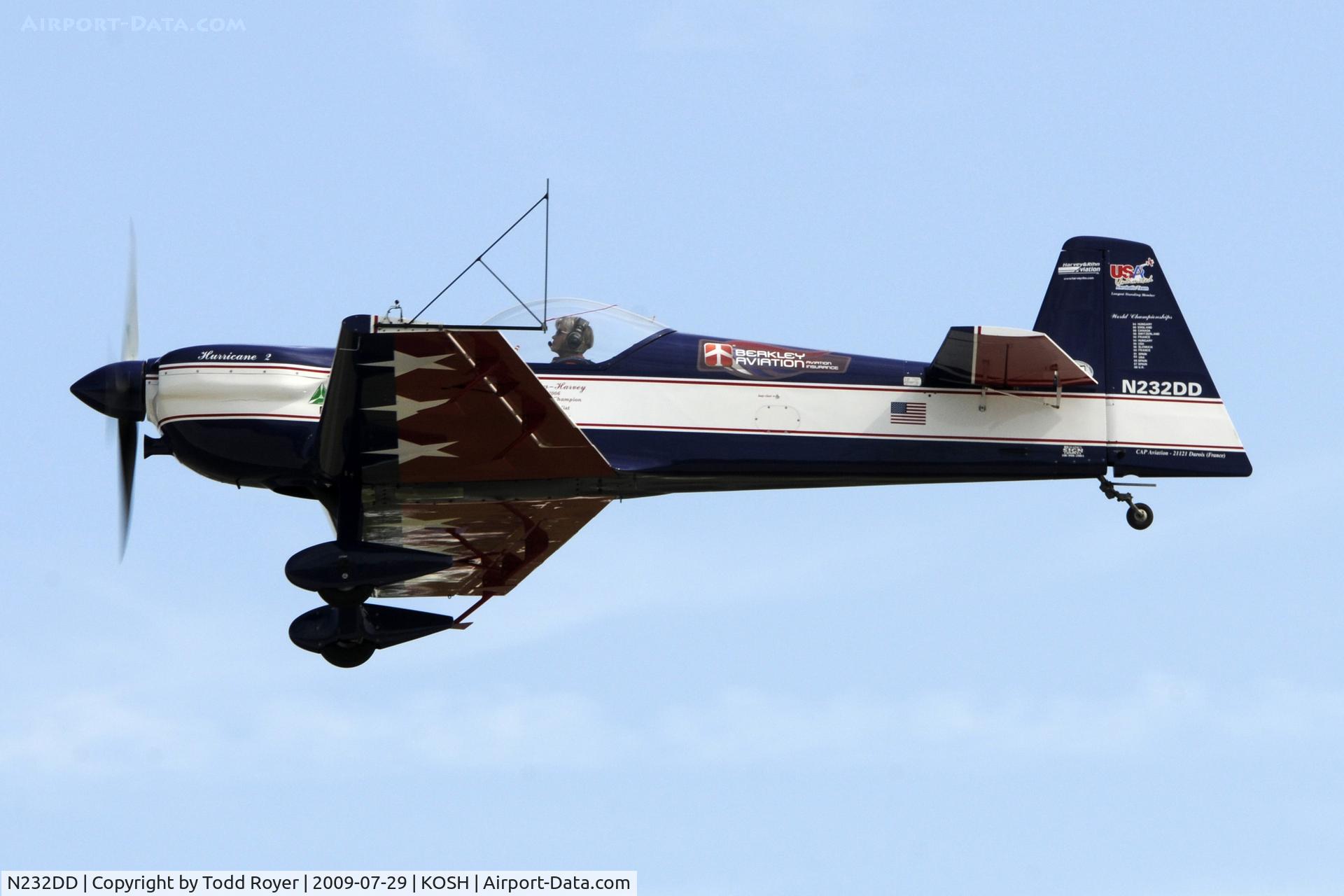 N232DD, 2000 Mudry CAP-232 C/N 24, Departing OSH on 27