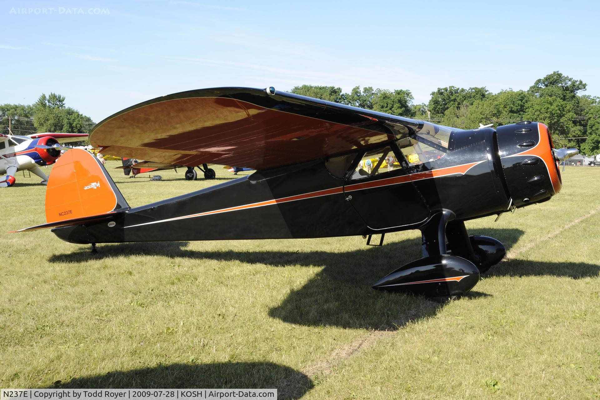 N237E, 1940 Cessna C-165 Airmaster C/N 554, Oshkosh EAA Fly-in 2009