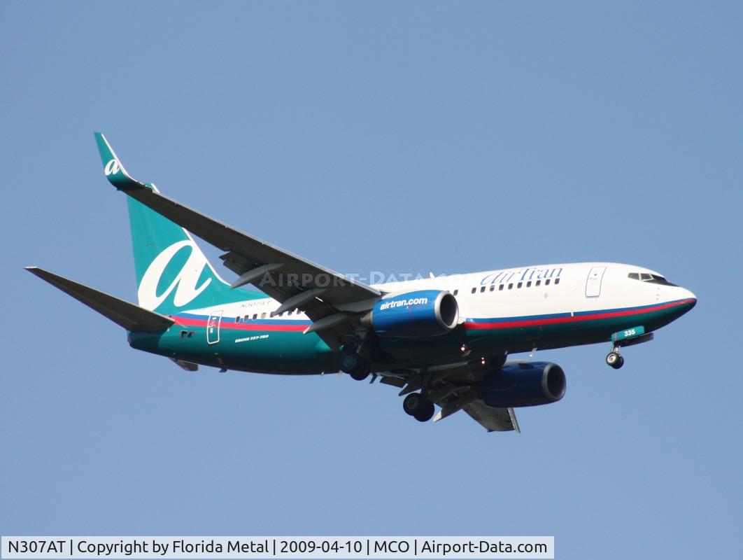 N307AT, 2006 Boeing 737-7BD C/N 34862, Air Tran 737-700