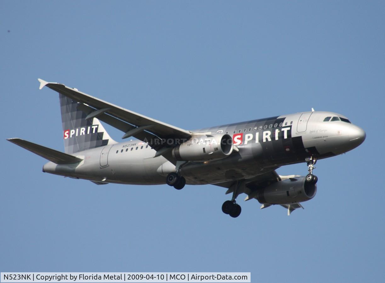 N523NK, 2006 Airbus A319-132 C/N 2898, Spirit A319