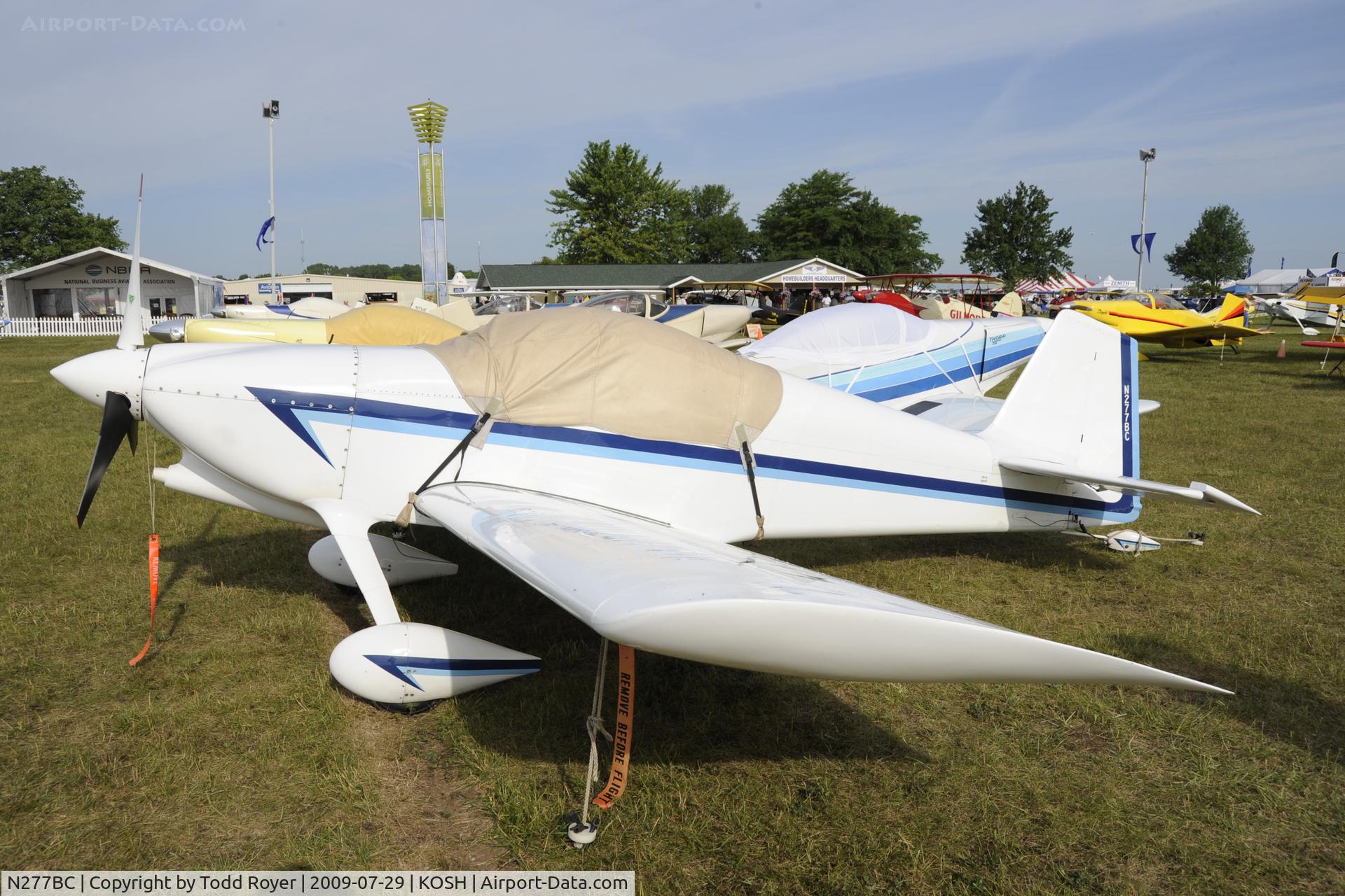 N277BC, 1989 Vans RV-6 C/N 20077, Oshkosh EAA Fly-in 2009