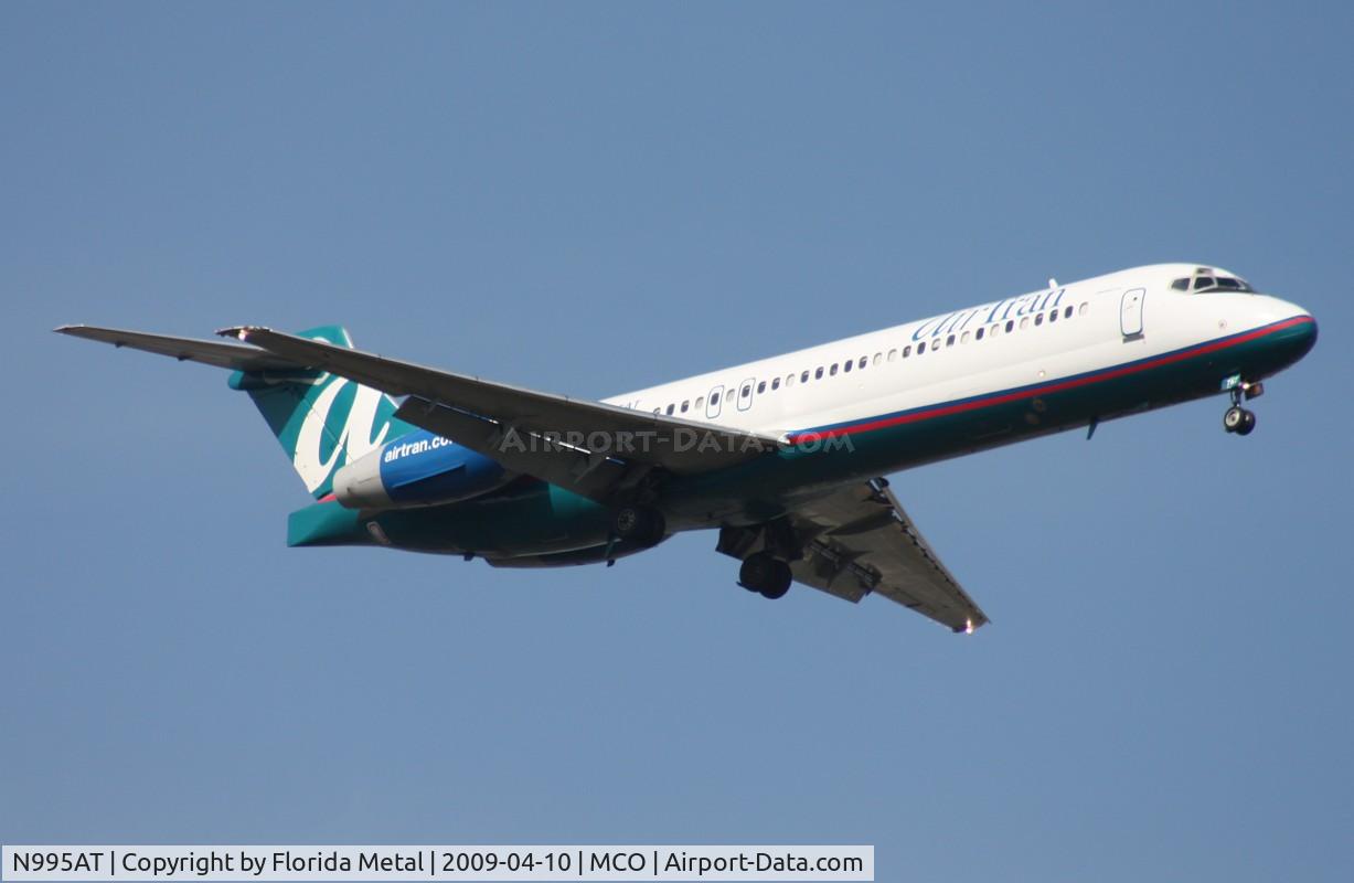 N995AT, 2002 Boeing 717-200 C/N 55139, Air Tran 717