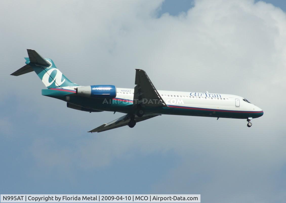 N995AT, 2002 Boeing 717-200 C/N 55139, Air Tran 717