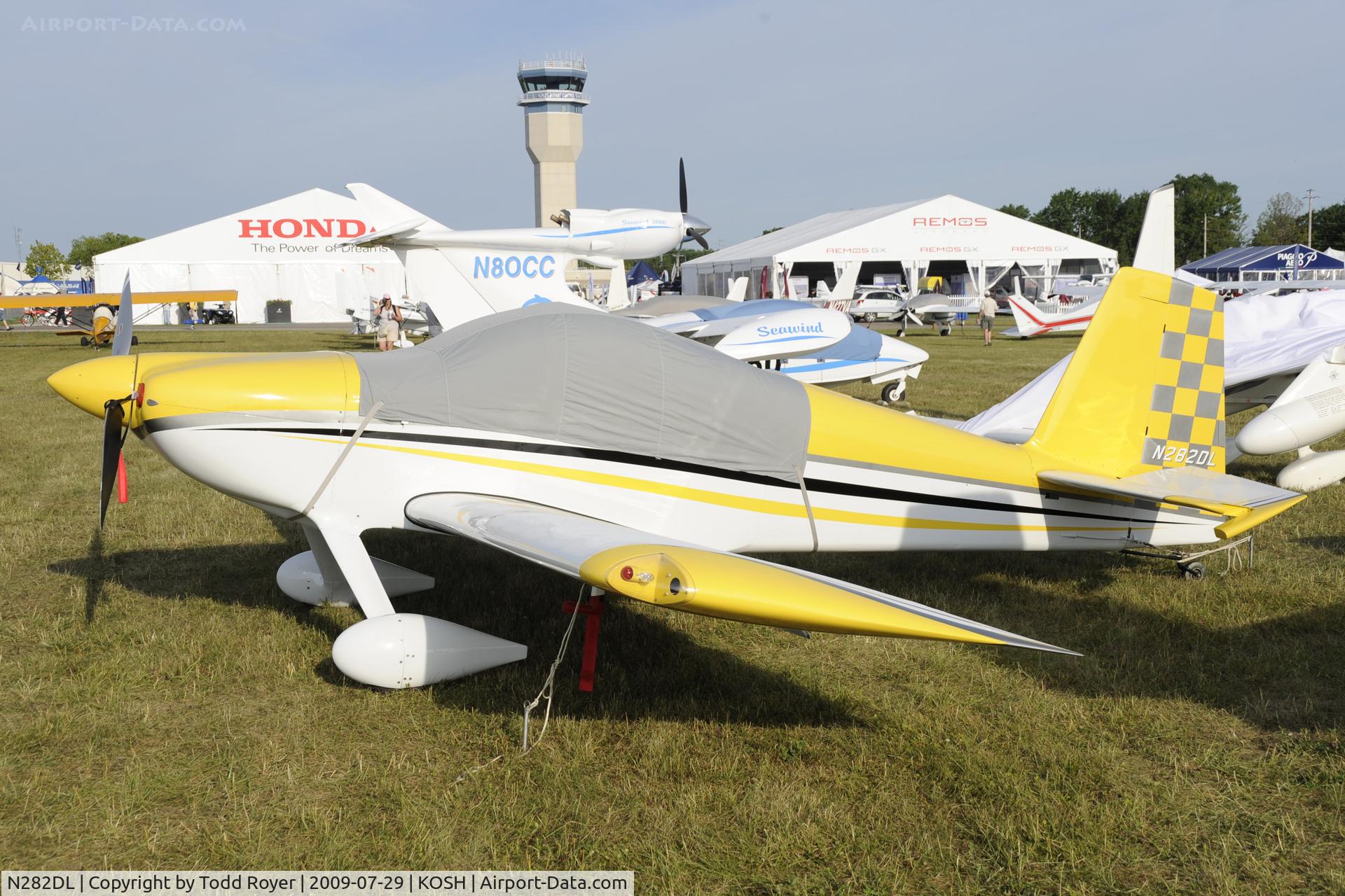 N282DL, Vans RV-7 C/N 72821, Oshkosh EAA Fly-in 2009