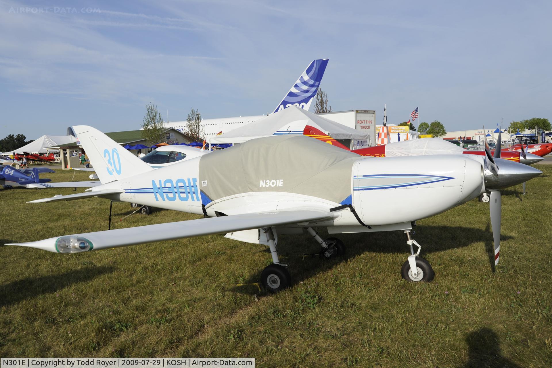 N301E, 1989 Swearingen SX300 C/N 62, Oshkosh EAA Fly-in 2009