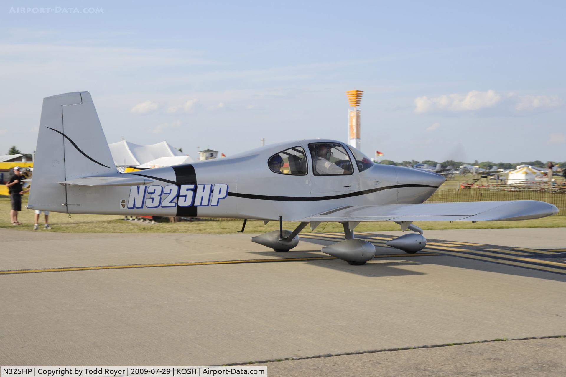 N325HP, 2005 Vans RV-10 C/N 40091, Taxi for departure