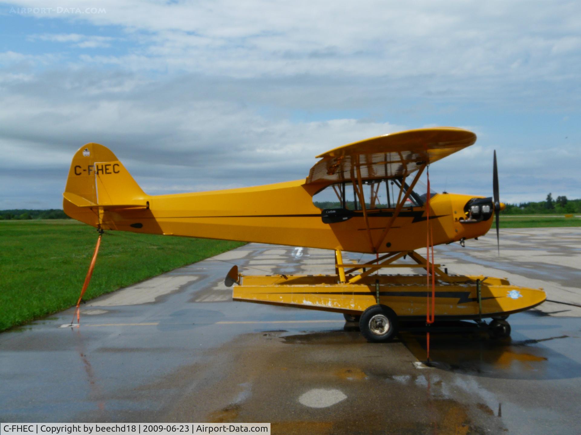 C-FHEC, 1946 Piper J3C-65 Cub Cub C/N 20788, J-3 Cub on Floats