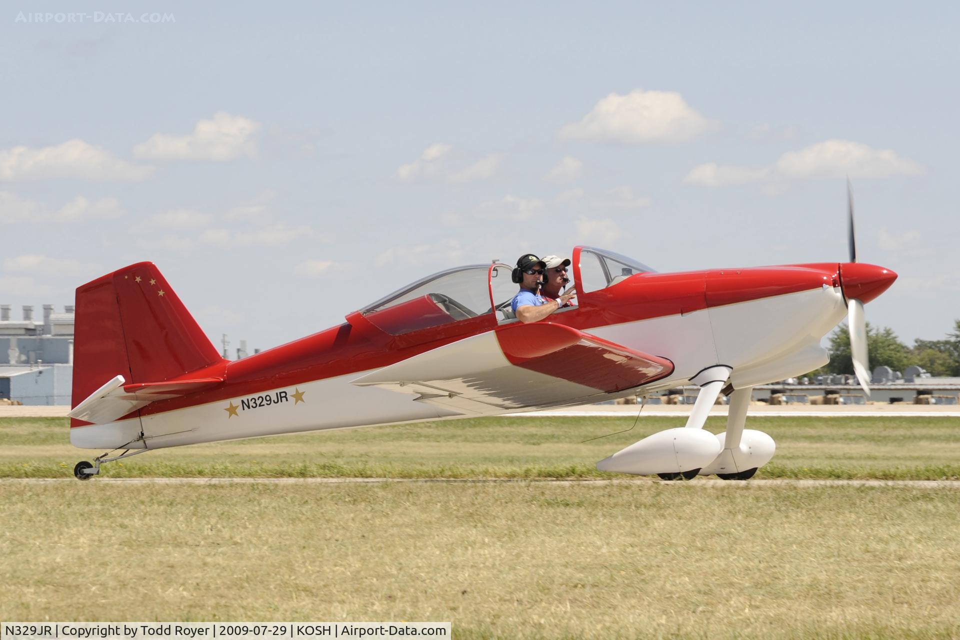 N329JR, 2003 Vans RV-6 C/N 23344, Taxi for departure