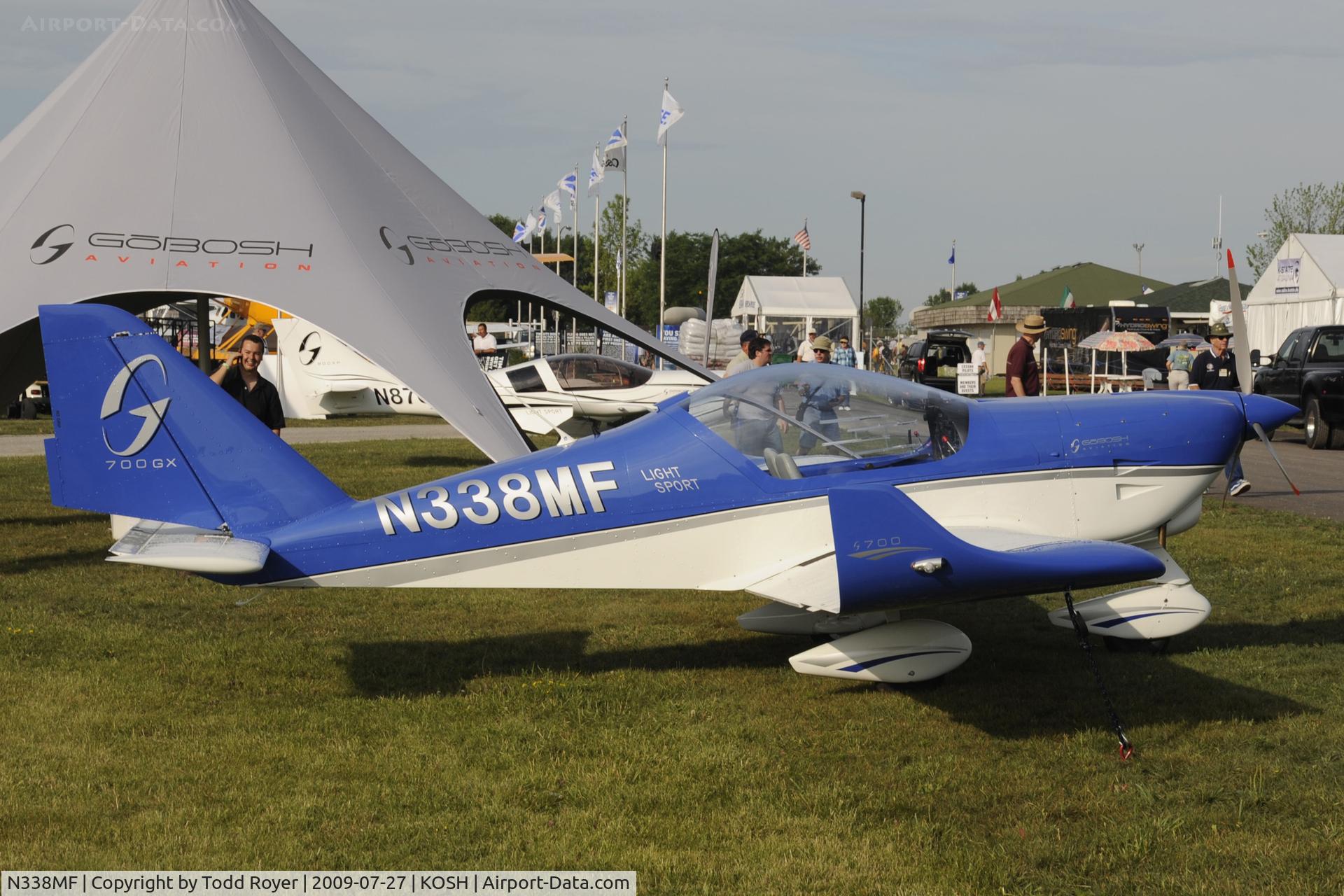 N338MF, 2008 Aero AT-4 LSA C/N AT4-017, Oshkosh EAA Fly-in 2009