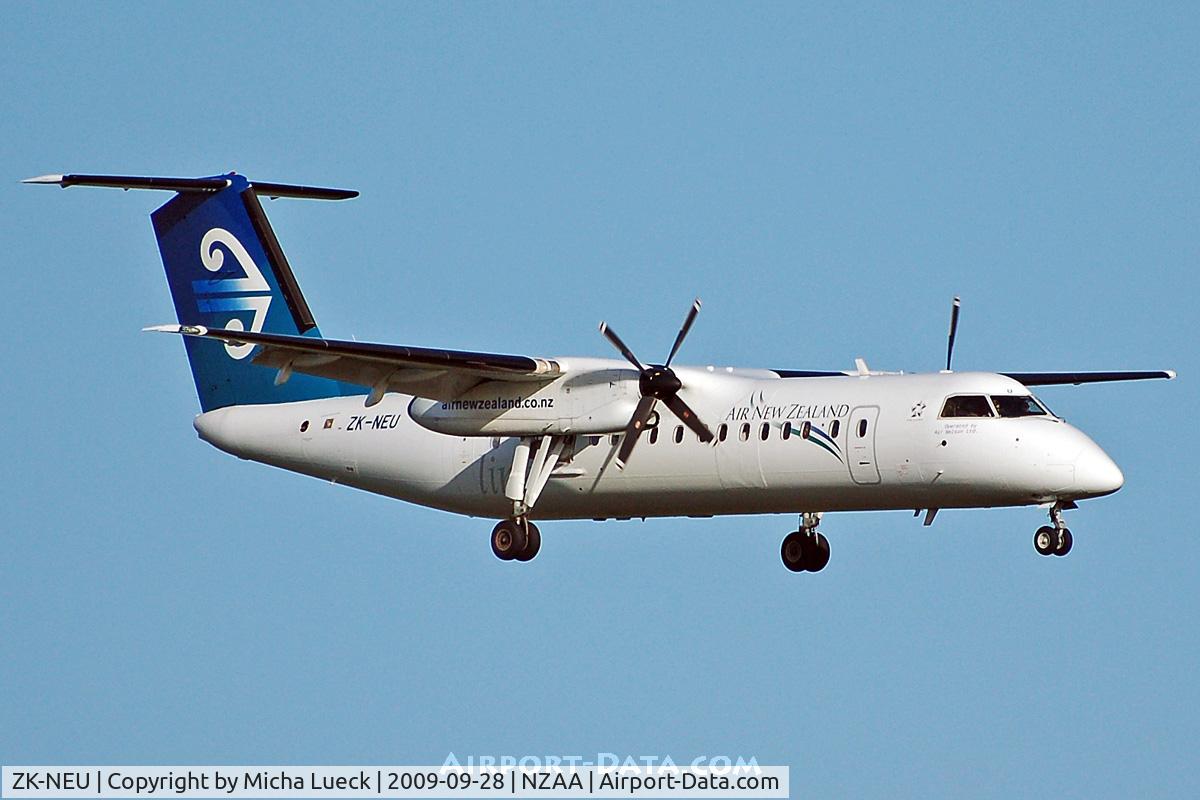 ZK-NEU, 2007 De Havilland Canada DHC-8-311 Dash 8 C/N 647, At Auckland