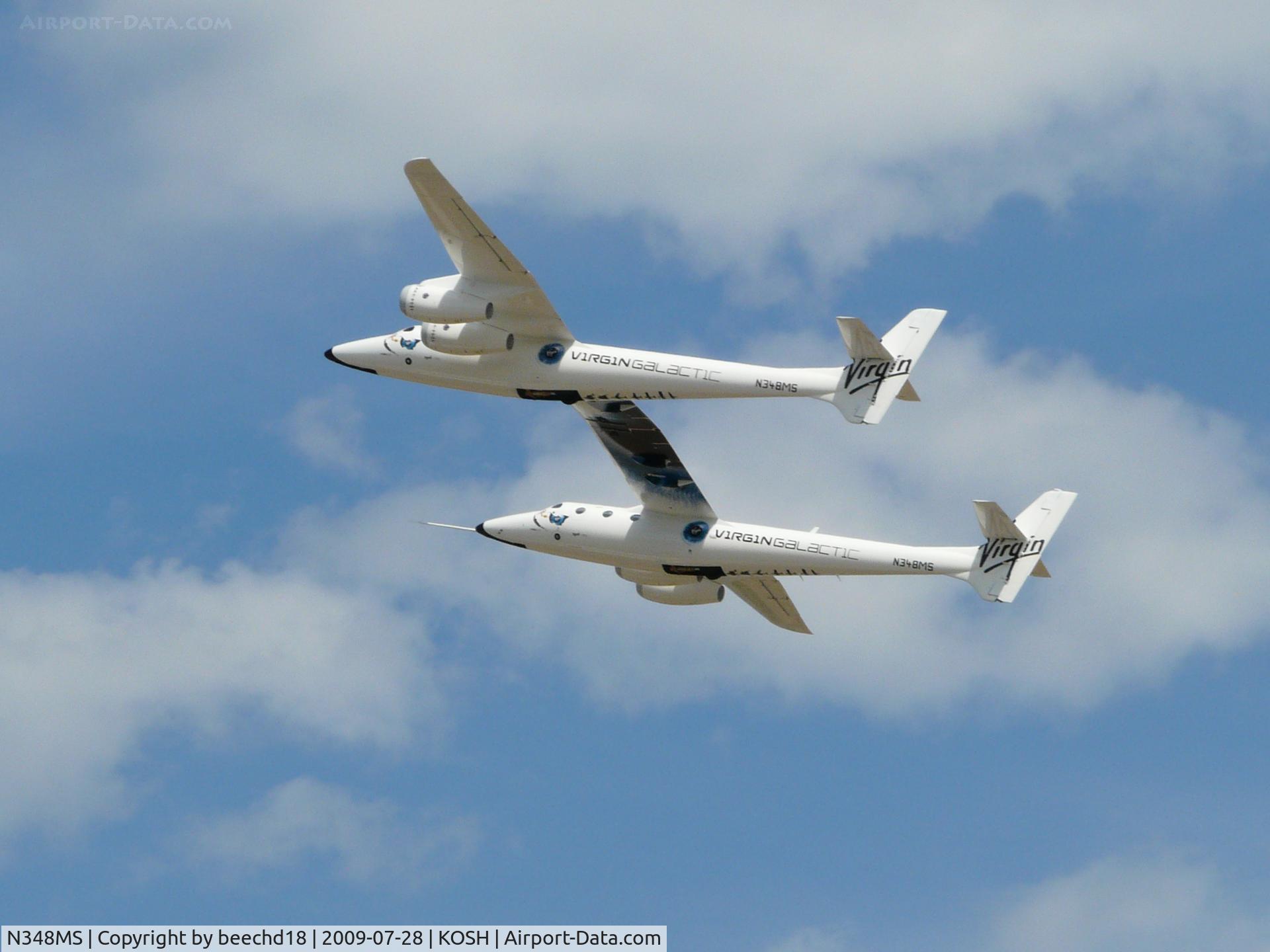 N348MS, 2008 Scaled Composites 348 C/N 001, At Oshkosh 2009