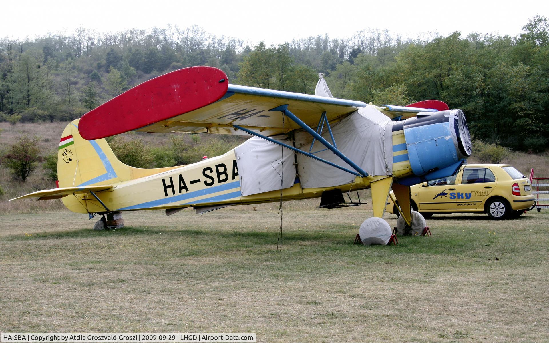HA-SBA, 1967 PZL-Okecie PZL 101A-Gawron C/N 107199, Gödöllö Airport, Hungary