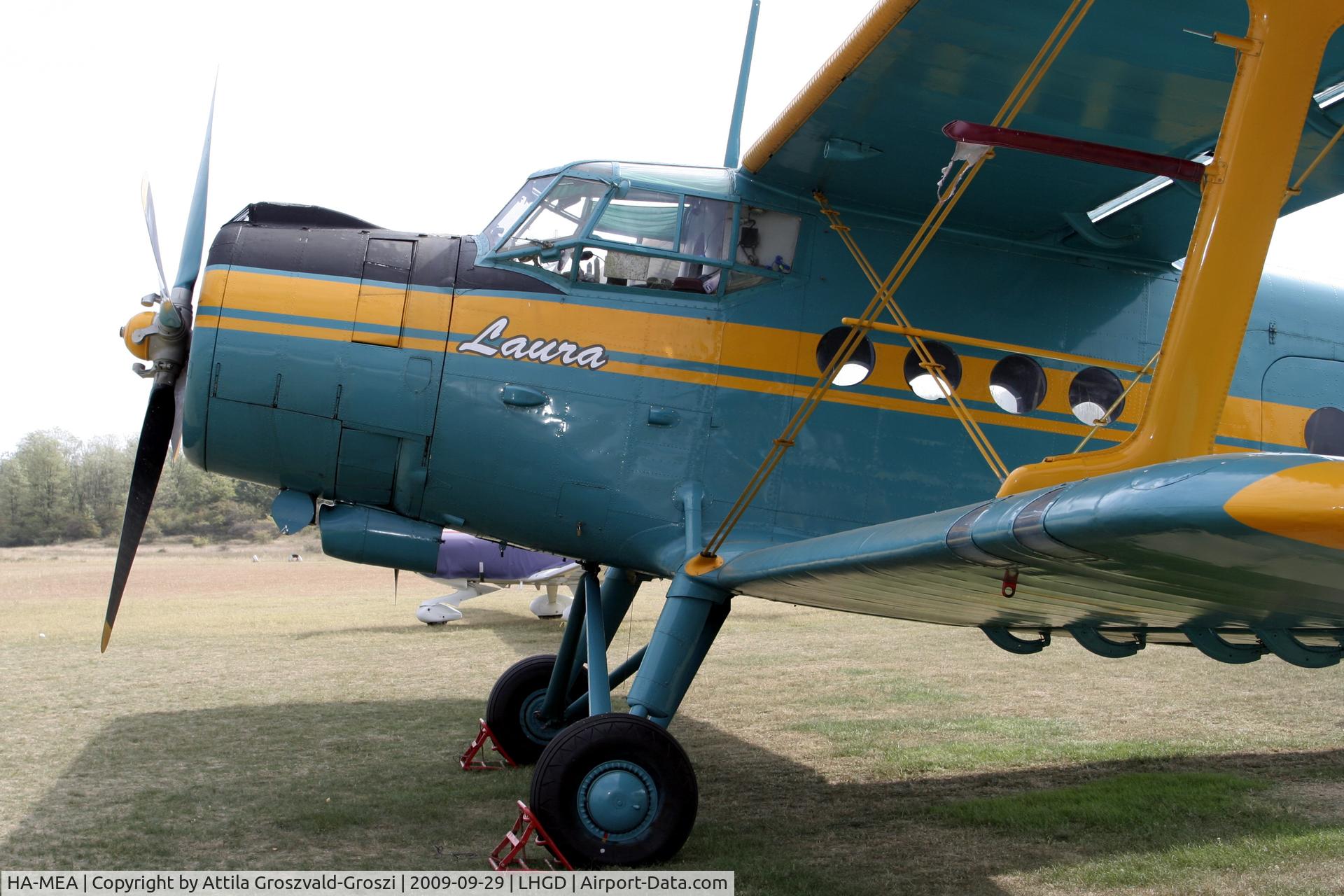 HA-MEA, 1979 PZL-Mielec An-2R C/N 1G186-07, Gödöllö Airport, Hungary - 