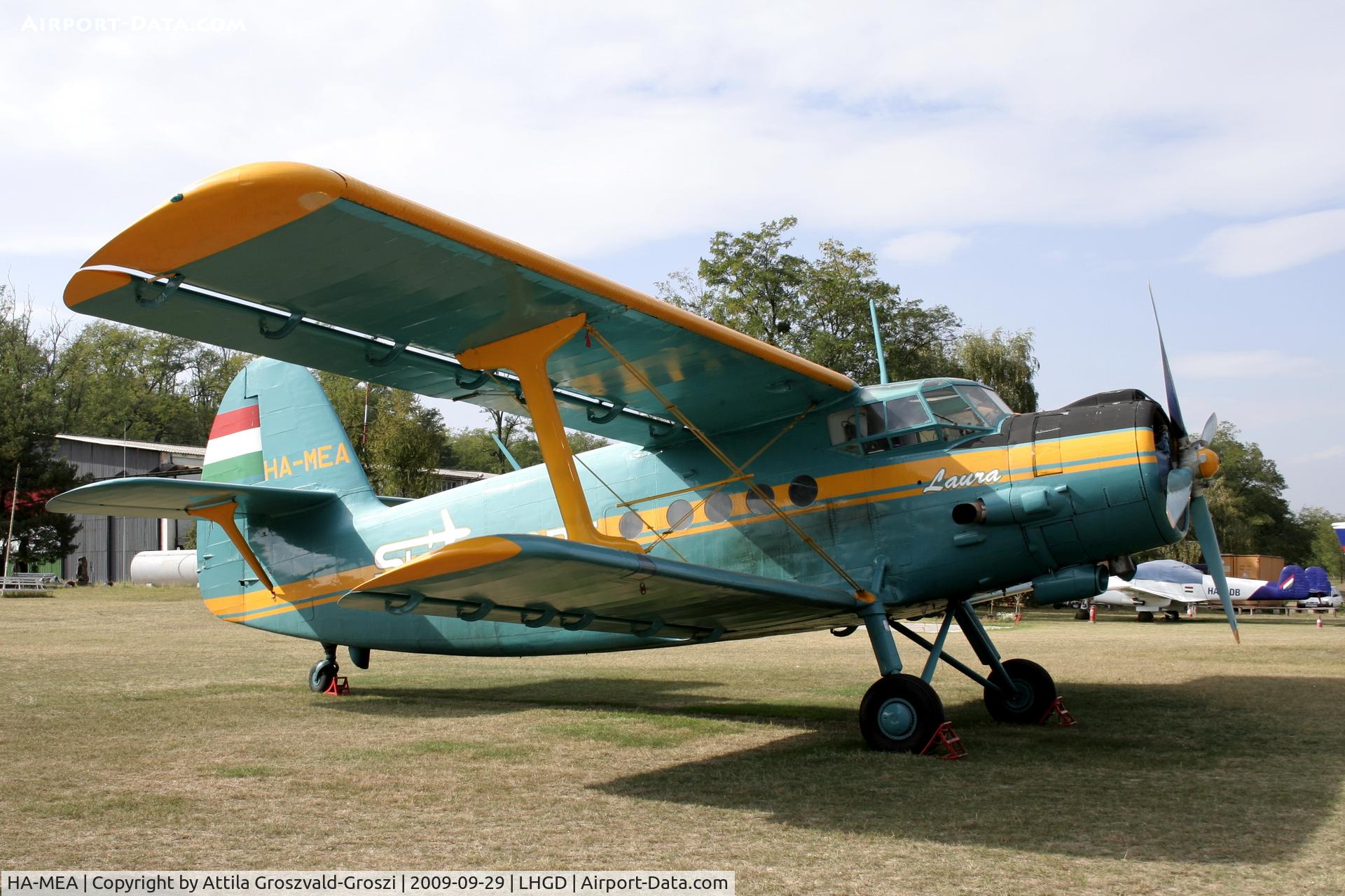 HA-MEA, 1979 PZL-Mielec An-2R C/N 1G186-07, Gödöllö Airport, Hungary