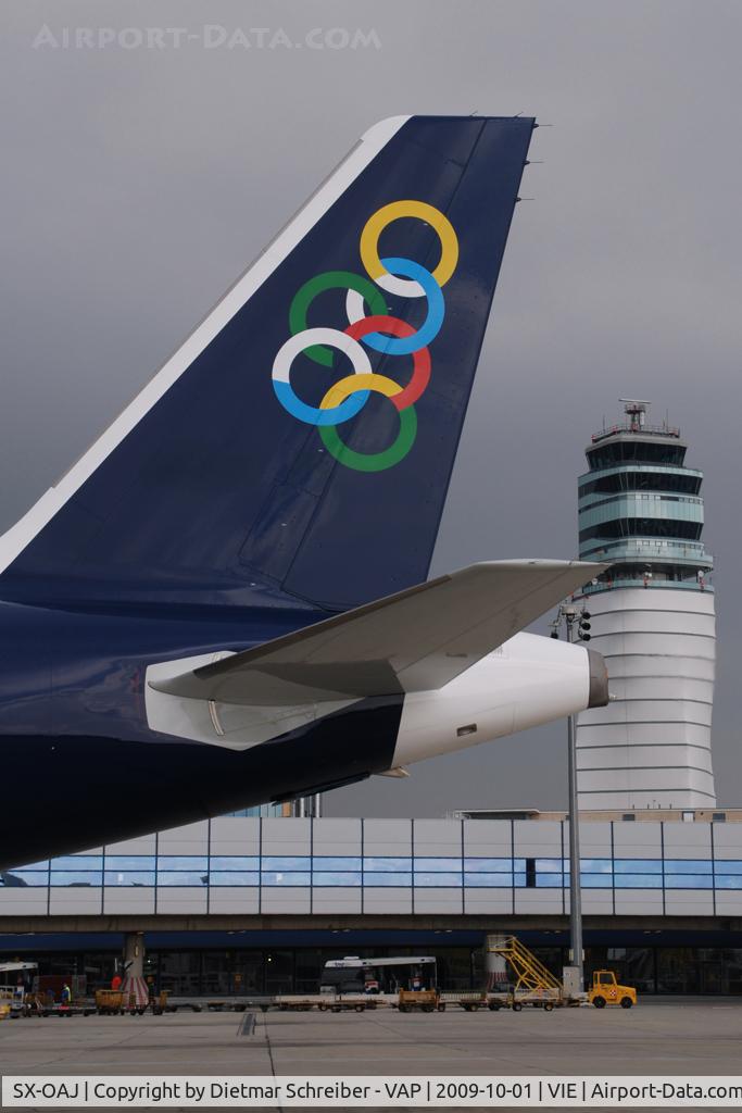 SX-OAJ, 2009 Airbus A319-112 C/N 3905, Olympic A319
