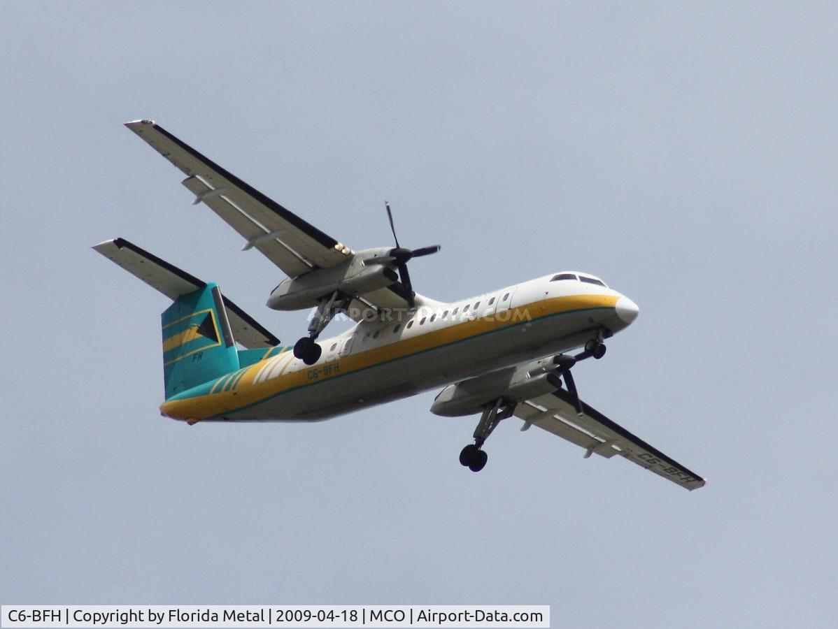 C6-BFH, 1991 De Havilland Canada DHC-8-300 Dash 8 C/N 291, Bahamas Air Dash 8