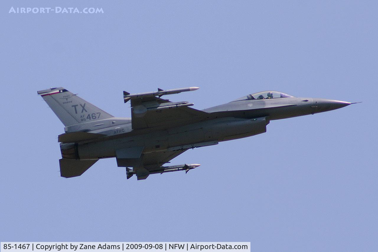 85-1467, 1986 General Dynamics F-16C Fighting Falcon C/N 5C-247, USAF F-16C at Carswell / NAS Ft. Worth