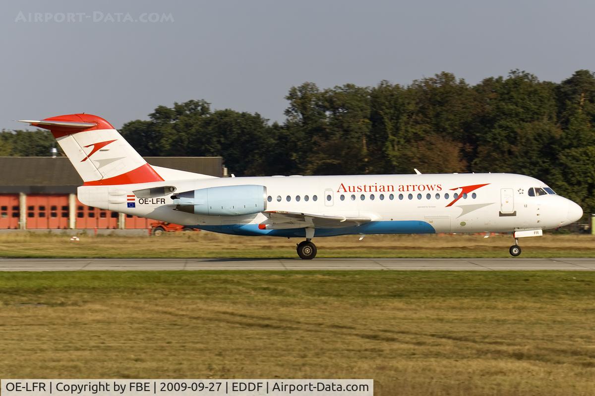 OE-LFR, 1996 Fokker 70 (F-28-0070) C/N 11572, rotation