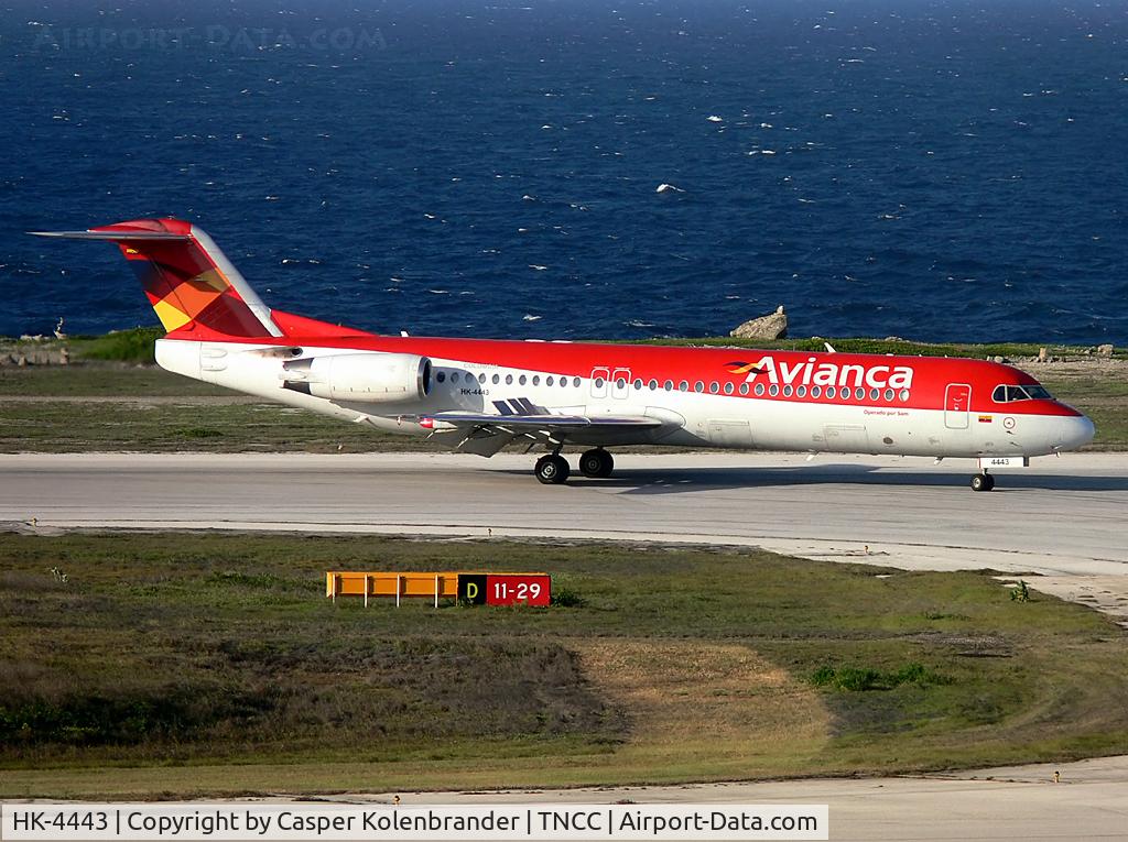 HK-4443, 1993 Fokker 100 (F-28-0100) C/N 11479, Avianca, Fokker 100