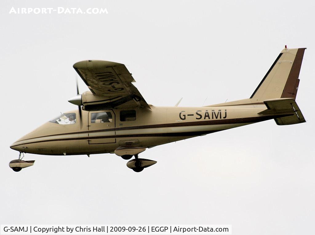 G-SAMJ, 1977 Partenavia P-68B C/N 101, Ravenair, Previous ID: D-GERA