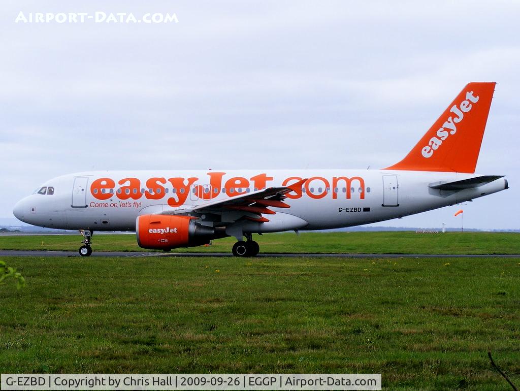 G-EZBD, 2006 Airbus A319-111 C/N 2873, Easyjet