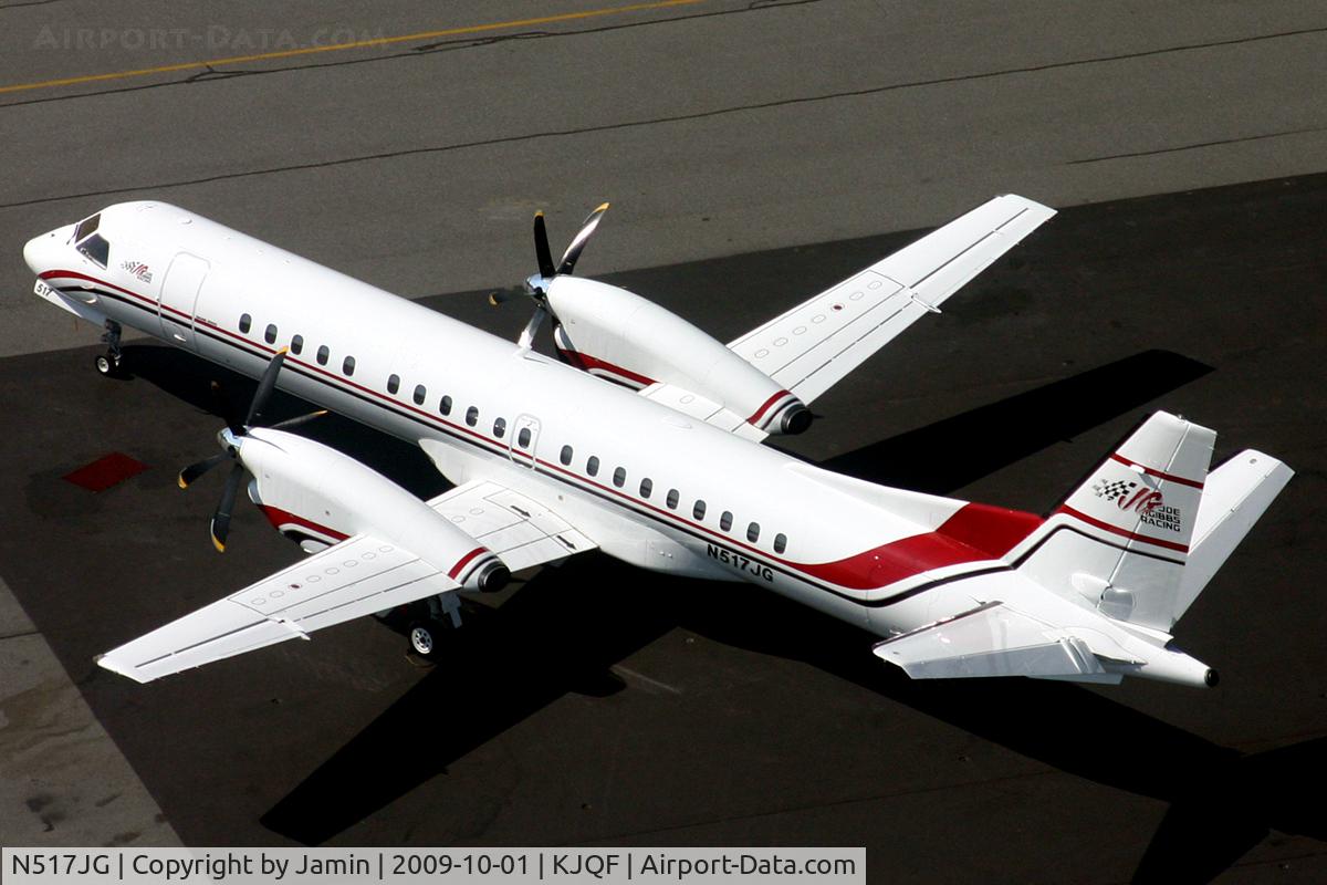 N517JG, 1995 Saab 2000 C/N 2000-021, I'm not sure if that's supposed to be a red carpet, but to me it looks more like a welcome mat.