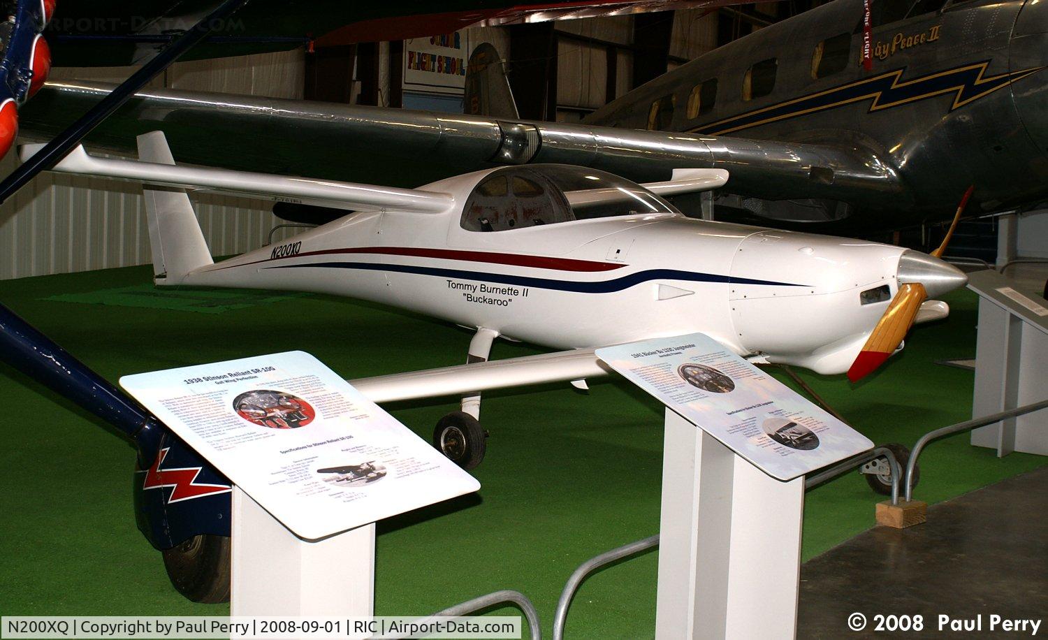 N200XQ, 1988 QAC Quickie Tri Q200 C/N 2725, Most of the Quickies were taildraggers, but she's a trike
