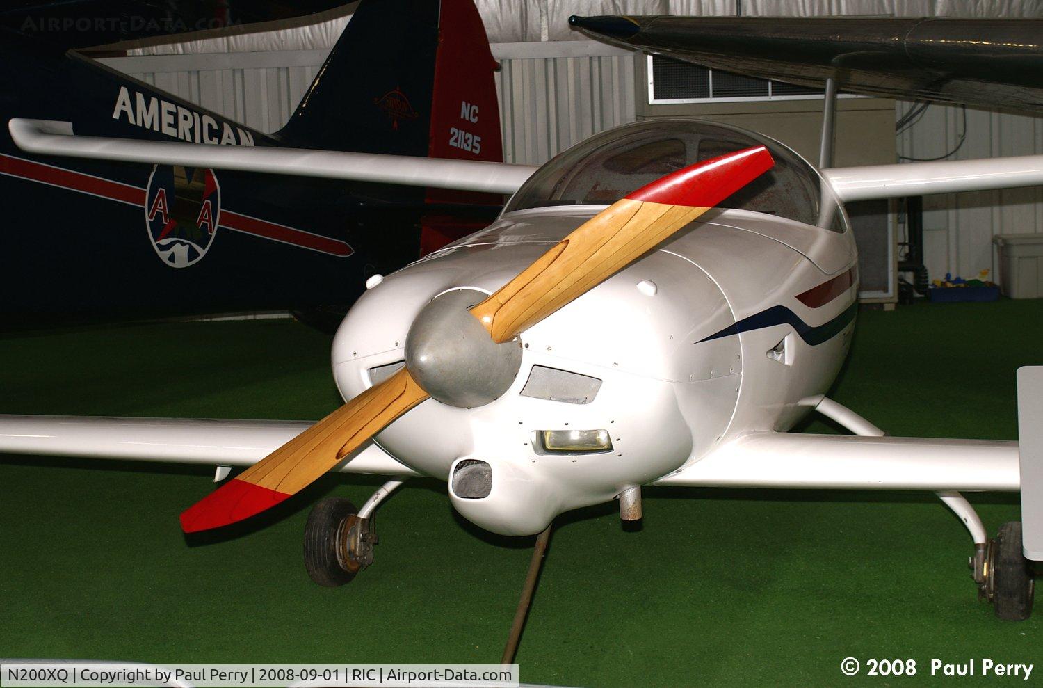 N200XQ, 1988 QAC Quickie Tri Q200 C/N 2725, Nose shot