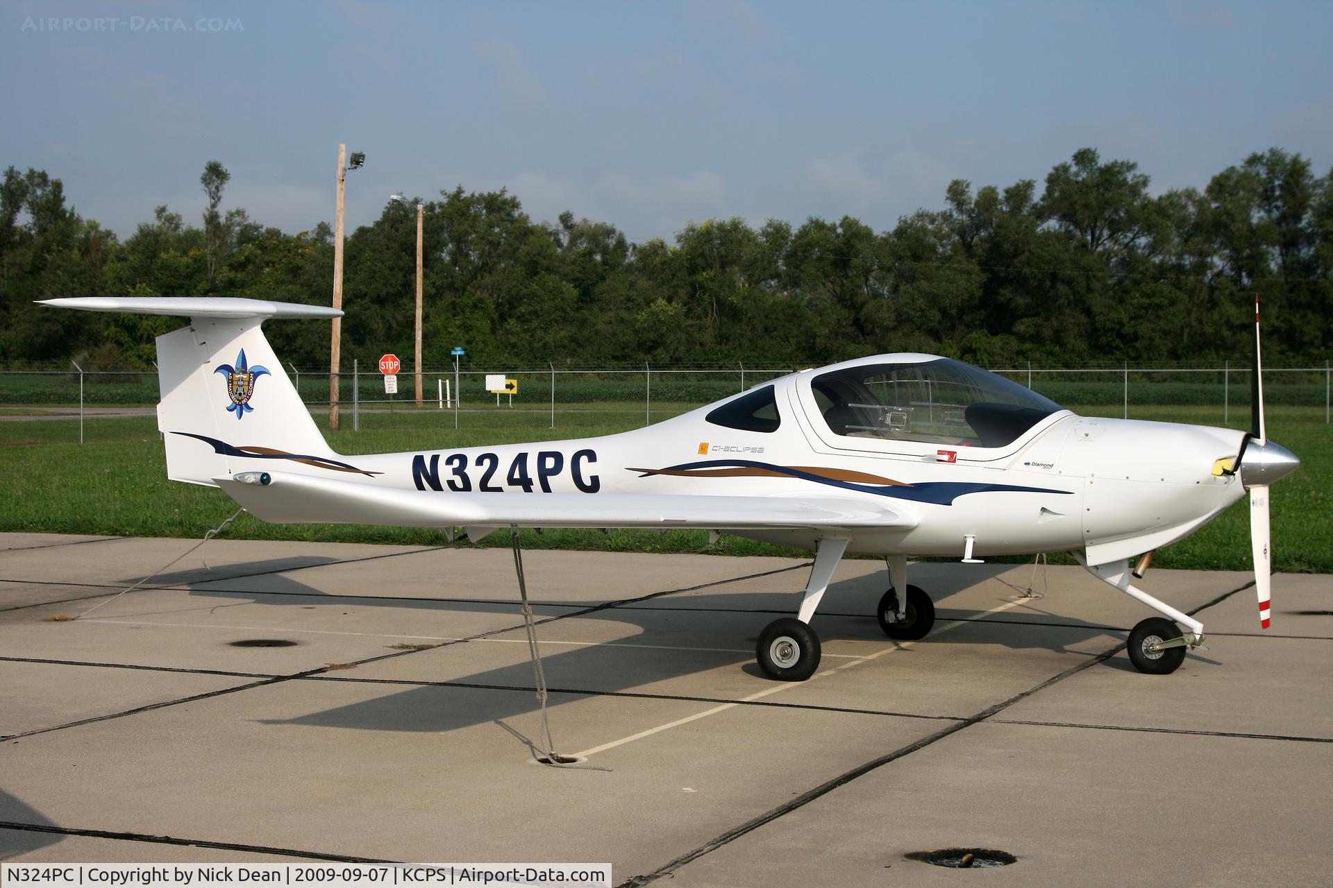 N324PC, 2008 Diamond DA-20C-1 Eclipse C/N C0518, KCPS