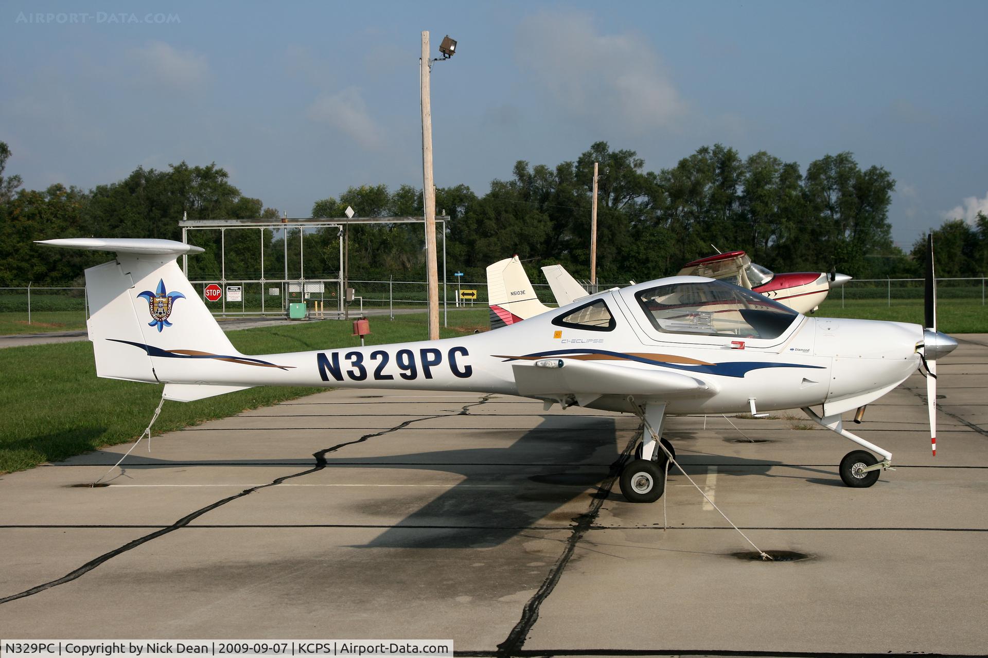 N329PC, Diamond DA-20C-1 Eclipse C/N C0534, KCPS