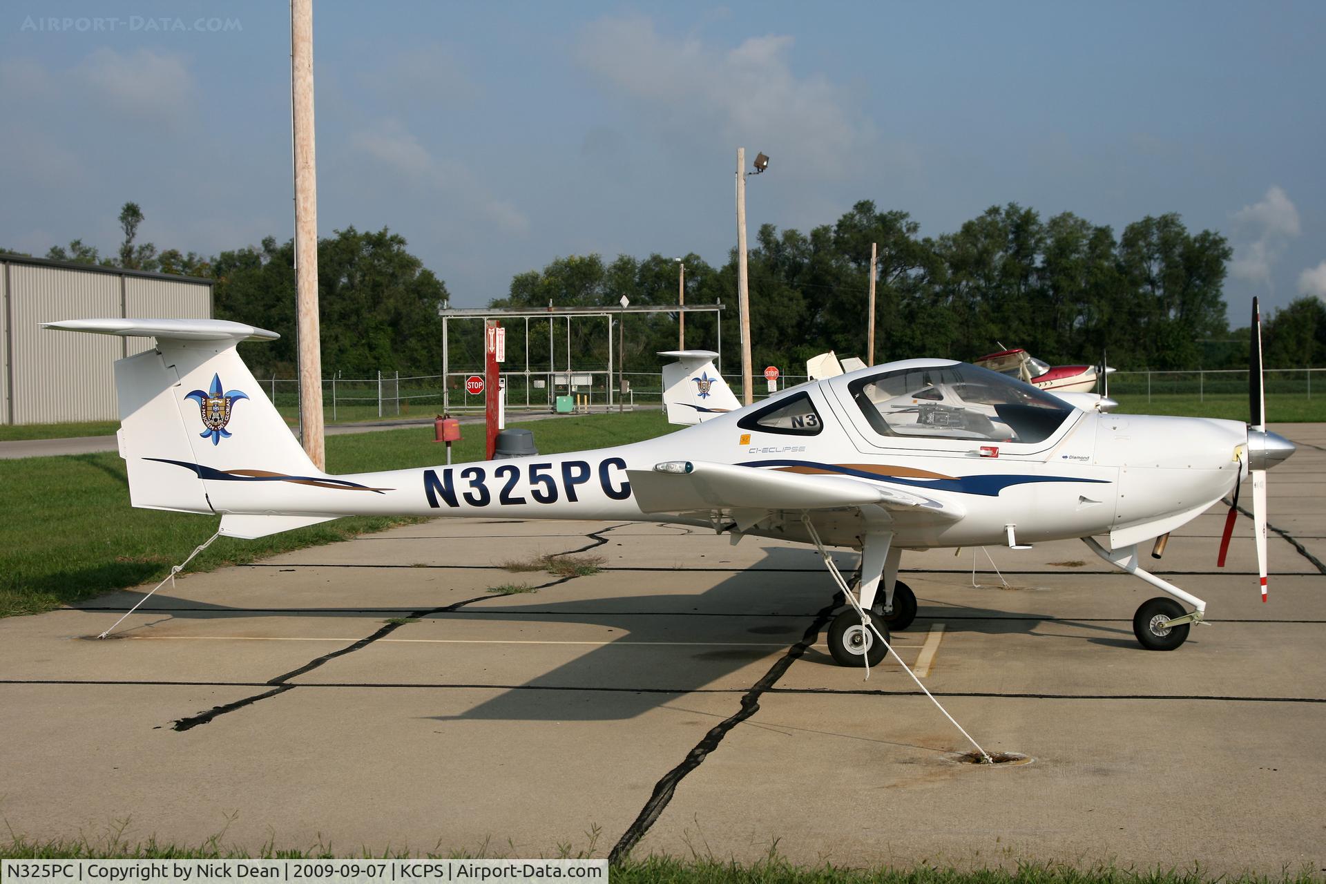 N325PC, 2008 Diamond DA-20C-1 Eclipse C/N C0522, KCPS