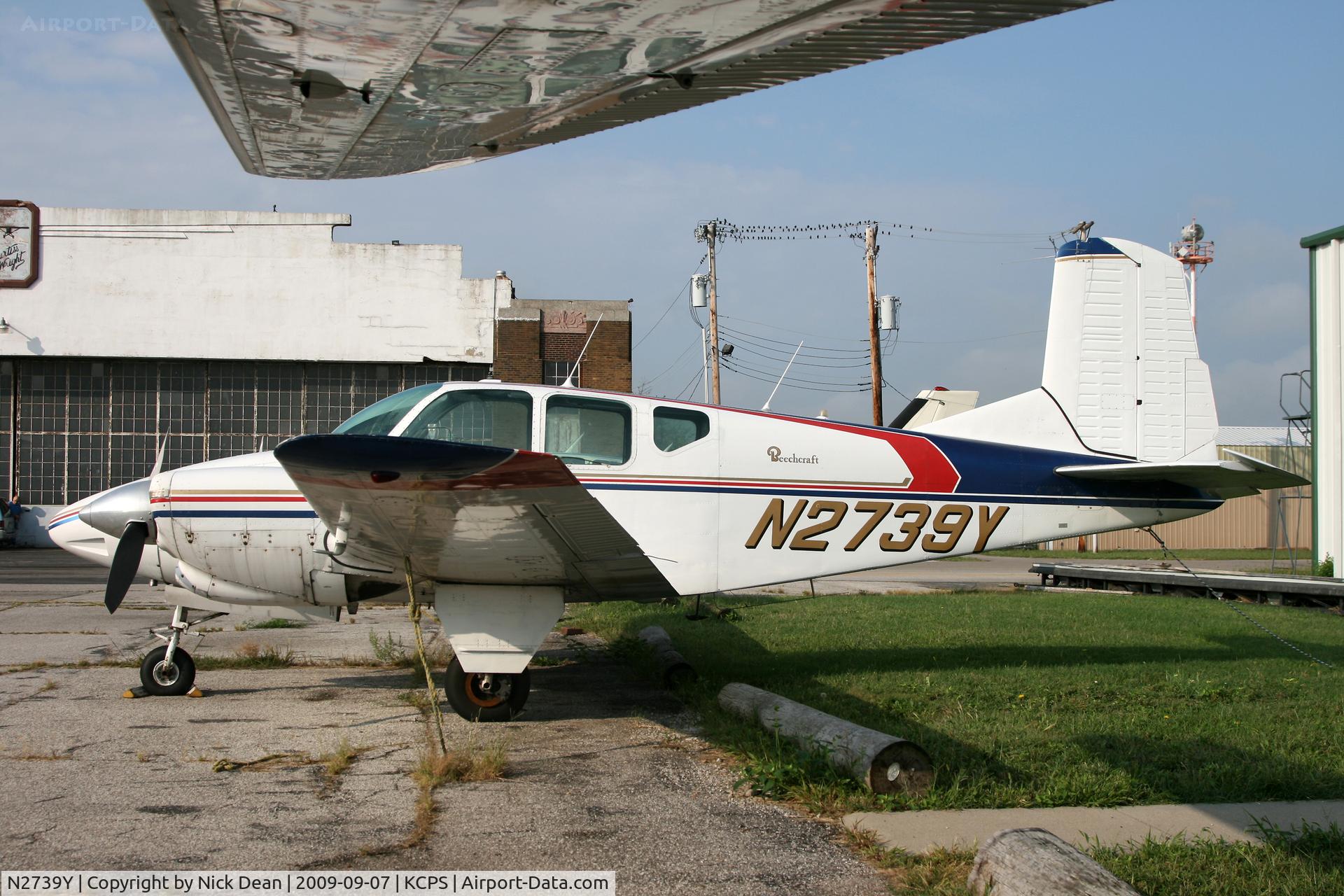 N2739Y, 1958 Beech 95 Travel Air C/N TD-92, KCPS