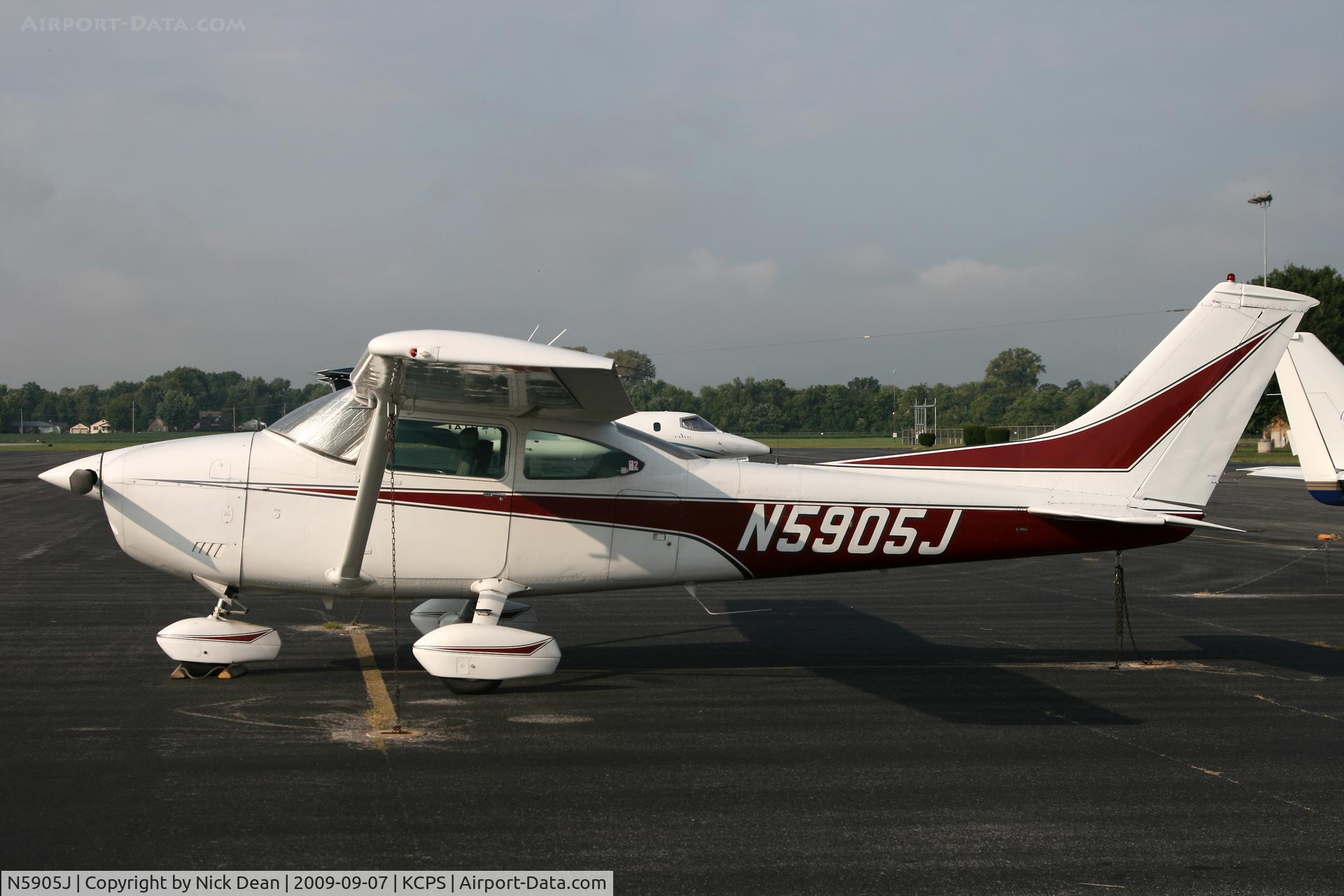 N5905J, 1975 Cessna 182P Skylane C/N 18263573, KCPS