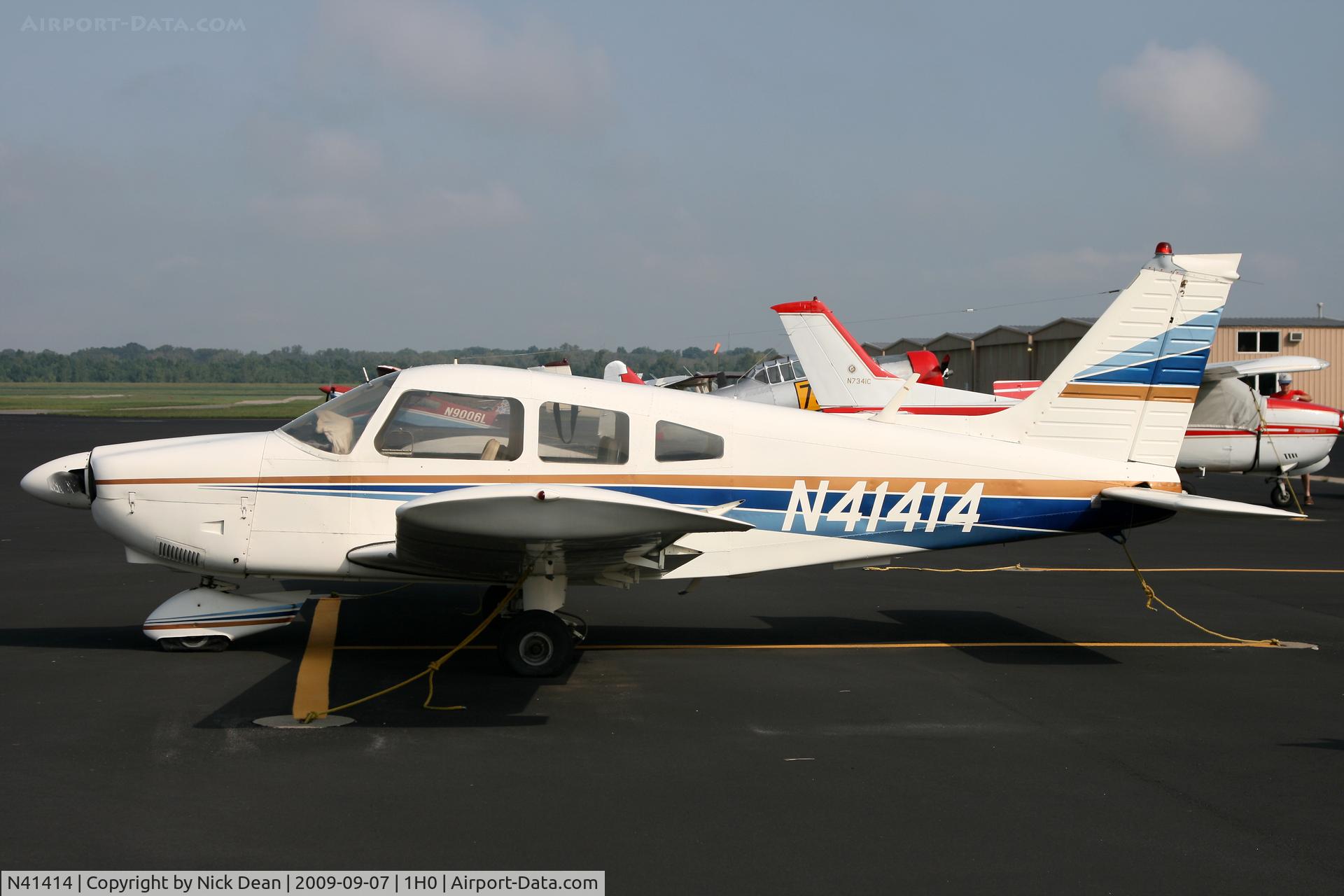 N41414, 1974 Piper PA-28-180 C/N 28-7405100, 1H0
